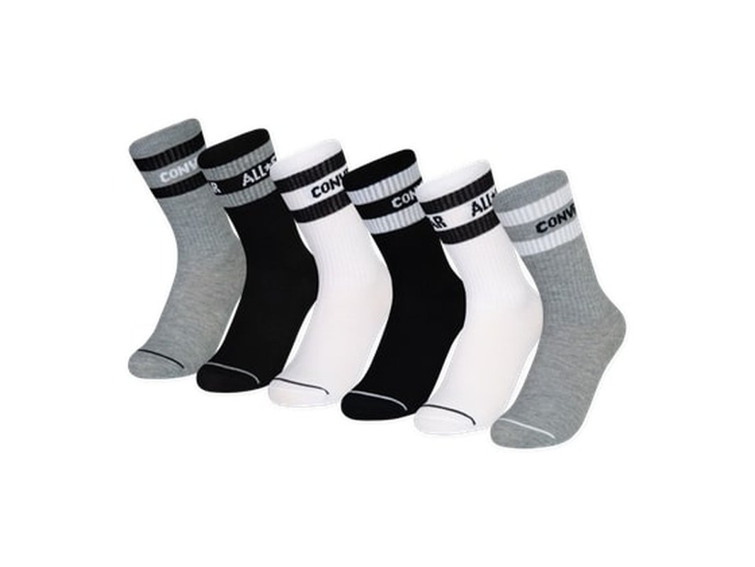 Converse Socken "CHN BASIC WORDMARK CREW 6PK" 6 Stk. tlg. speziell für Kind günstig online kaufen