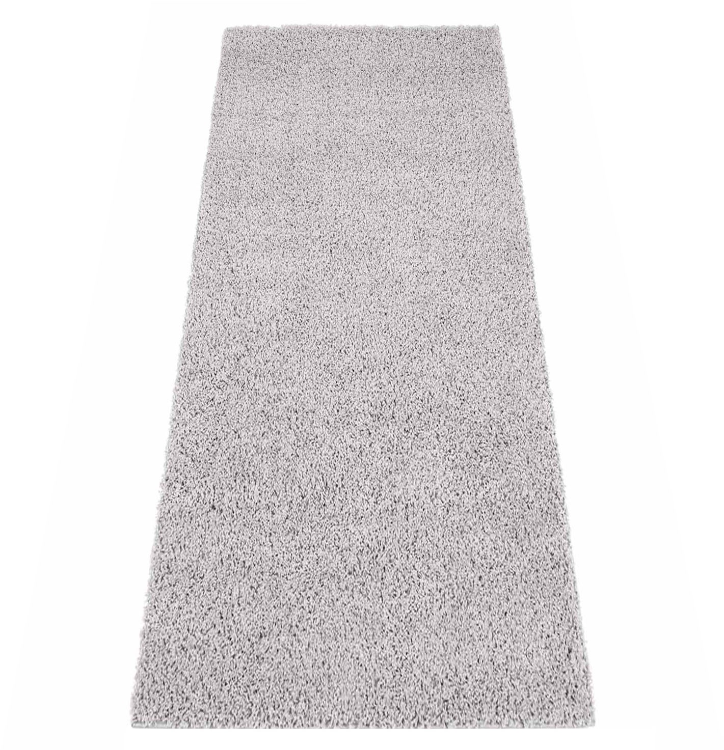Carpet City Hochflor-Teppich "Shaggi uni 500" rechteckig 30 mm Höhe Läufer, günstig online kaufen