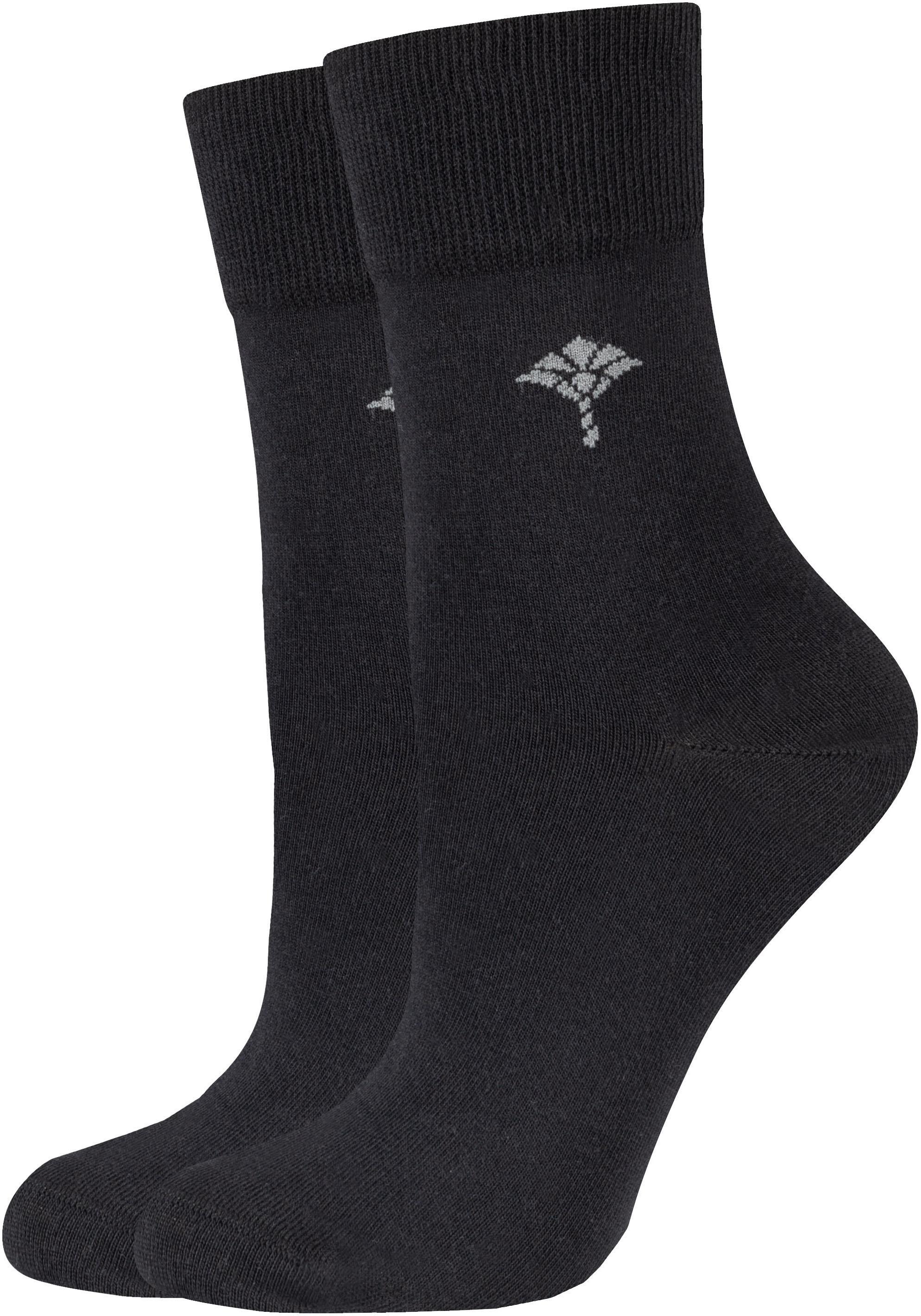 Thumbnail - JOOP Socken "For your daily", (4 Paar), mit Cornflower-Logo, Rippenbündchen