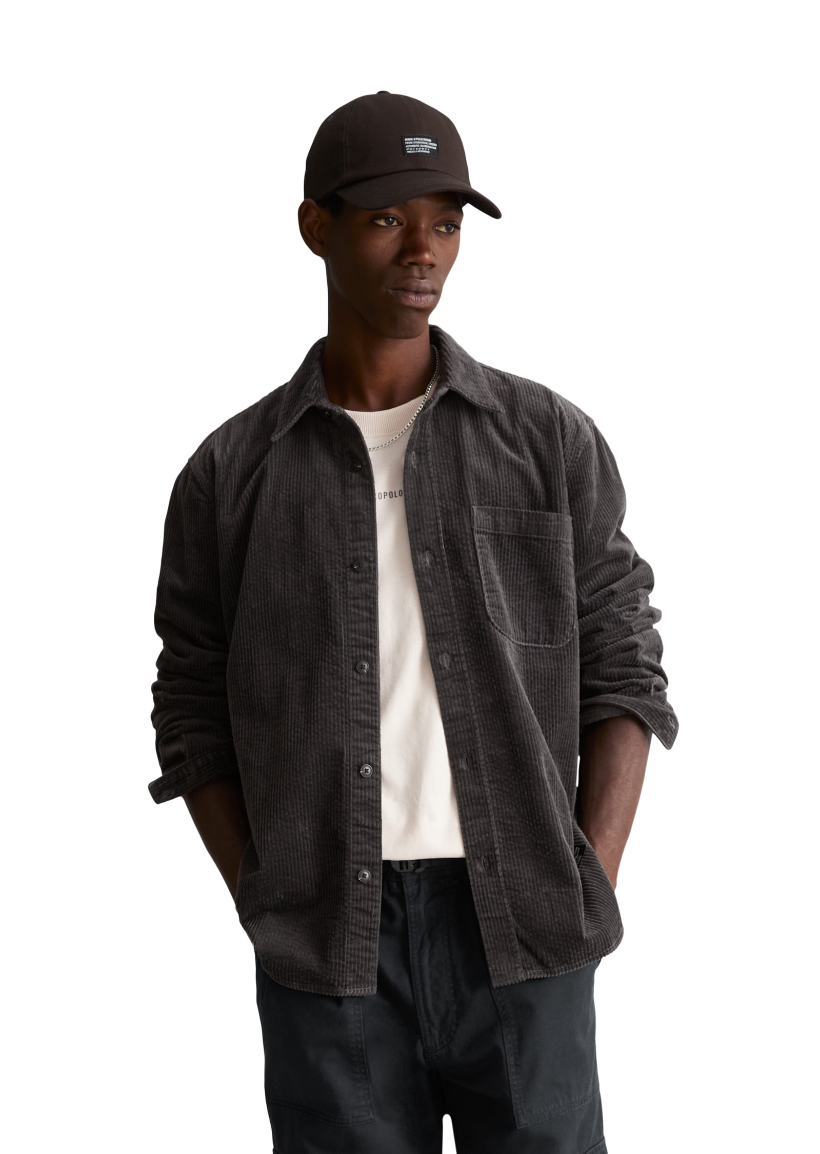 Marc OPolo DENIM Langarmhemd "aus reine Bio-Baumwolle"