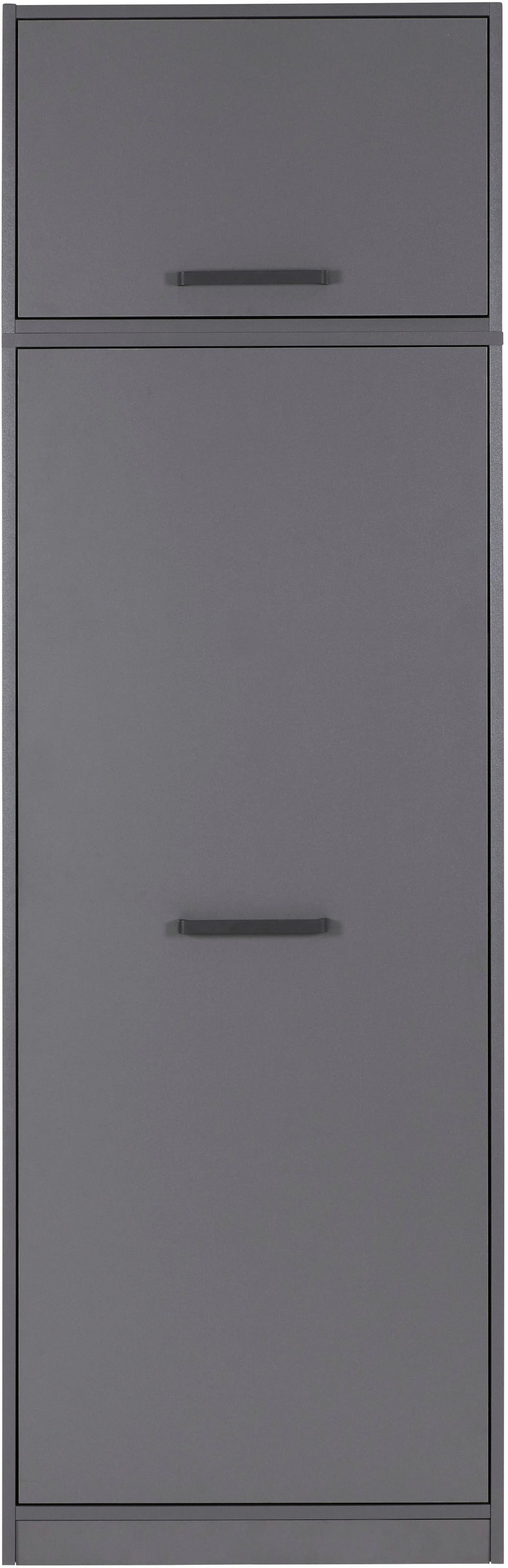 Inter Link Mehrzweckschrank "Norela, 2-tlg. Haushaltsschrank, Besenschrank, 67 x 68 x 208 cm" 1 Stk. tlg. Hauswirtschaftsraum, höhenverstellbare Füße und Einlegeböden