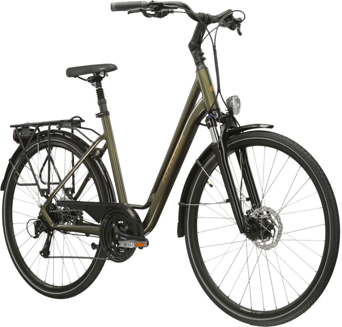Kross Cityrad »Sentio 4.0«, 27 Gang, Shimano, ACERA T3000 Schaltwerk, Kettenschaltung