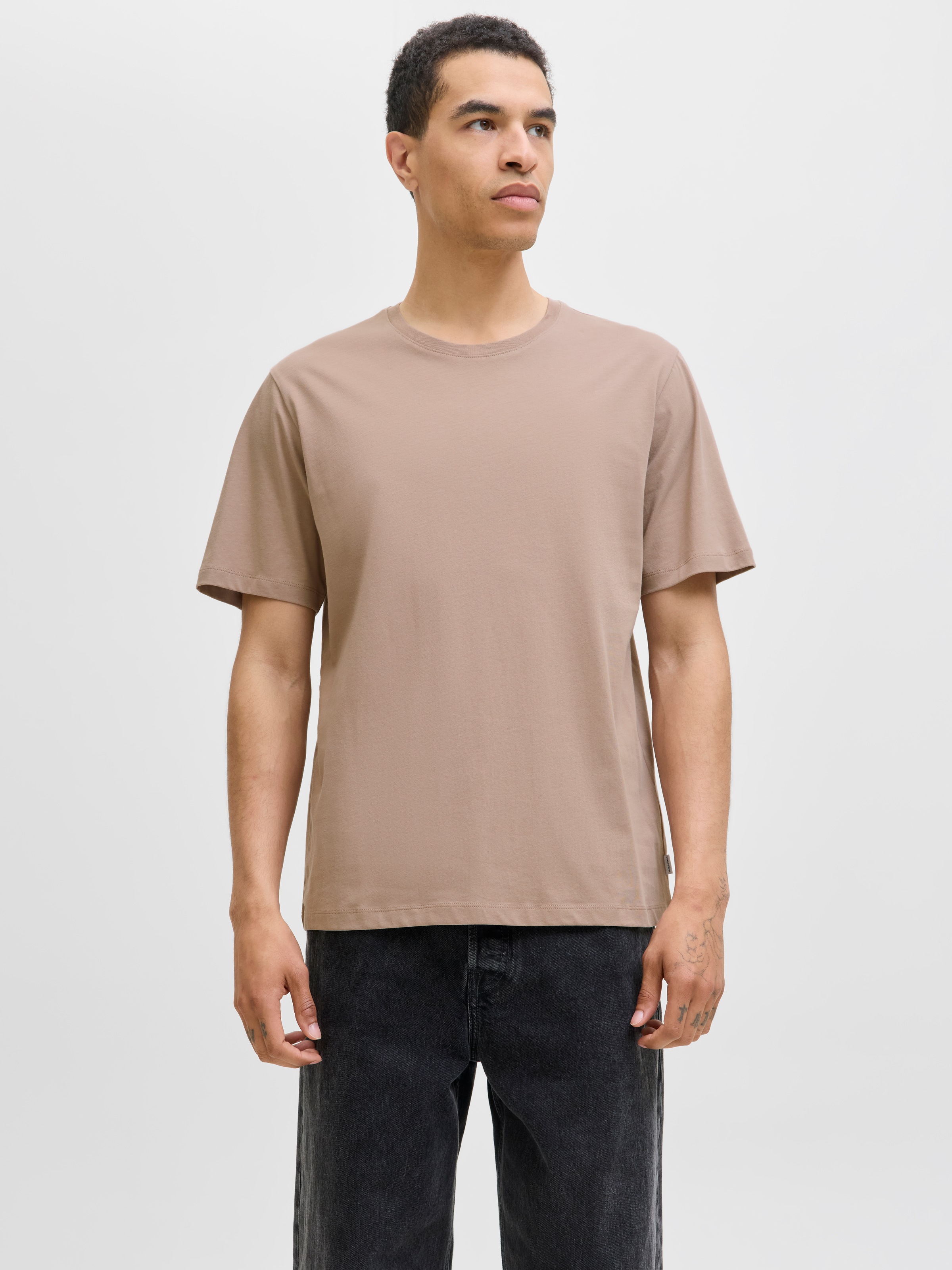 Jack & Jones Rundhalsshirt "JJEORGANIC BASIC TEE SS O-NECK NOOS" Baumwolle, günstig online kaufen