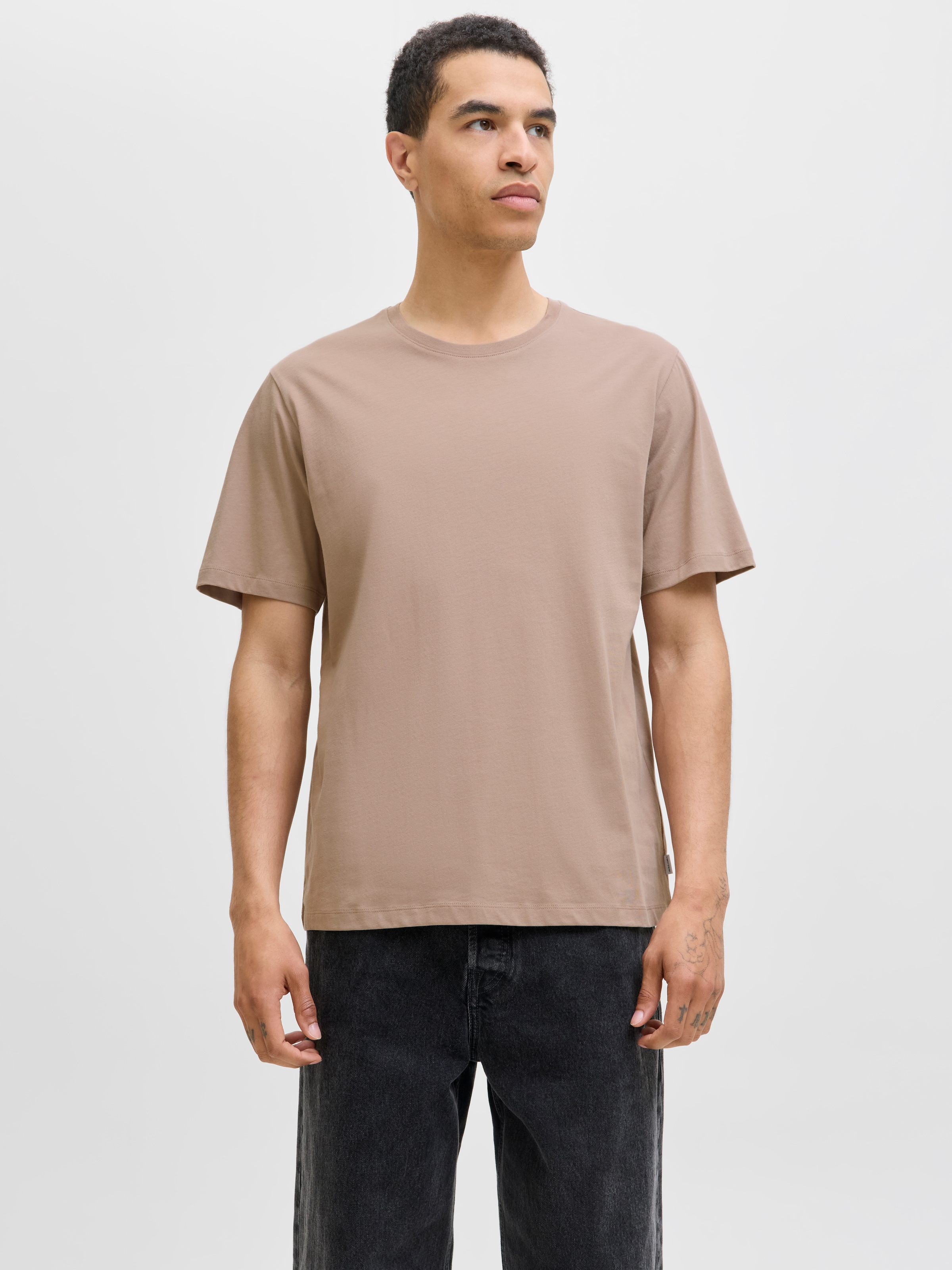 Jack & Jones Rundhalsshirt "JJEORGANIC BASIC TEE SS O-NECK NOOS", mit Rundh günstig online kaufen