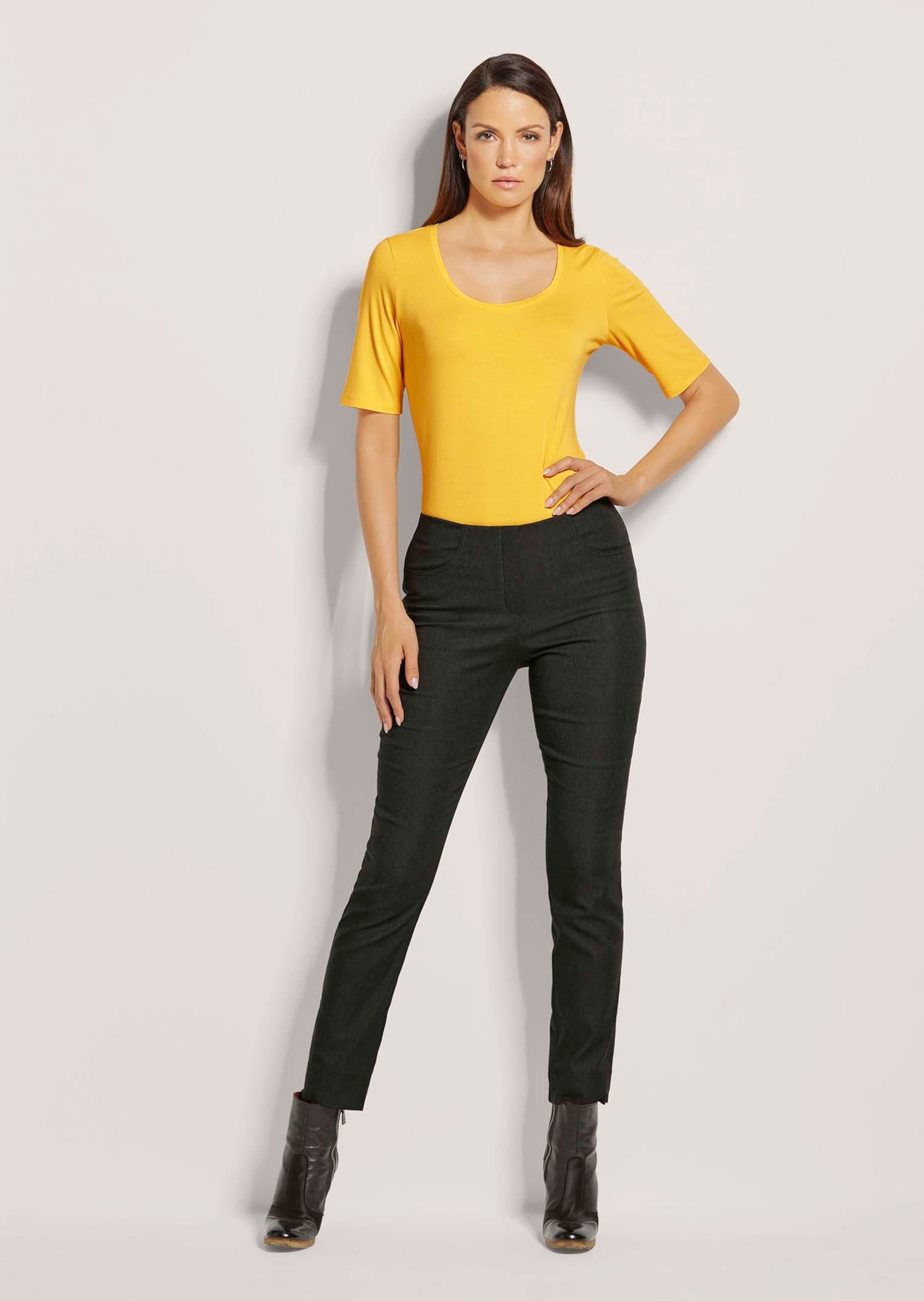 MADELEINE Stoffhose »Hose Schlanke Stretch-Hose zum Schlüpfen«