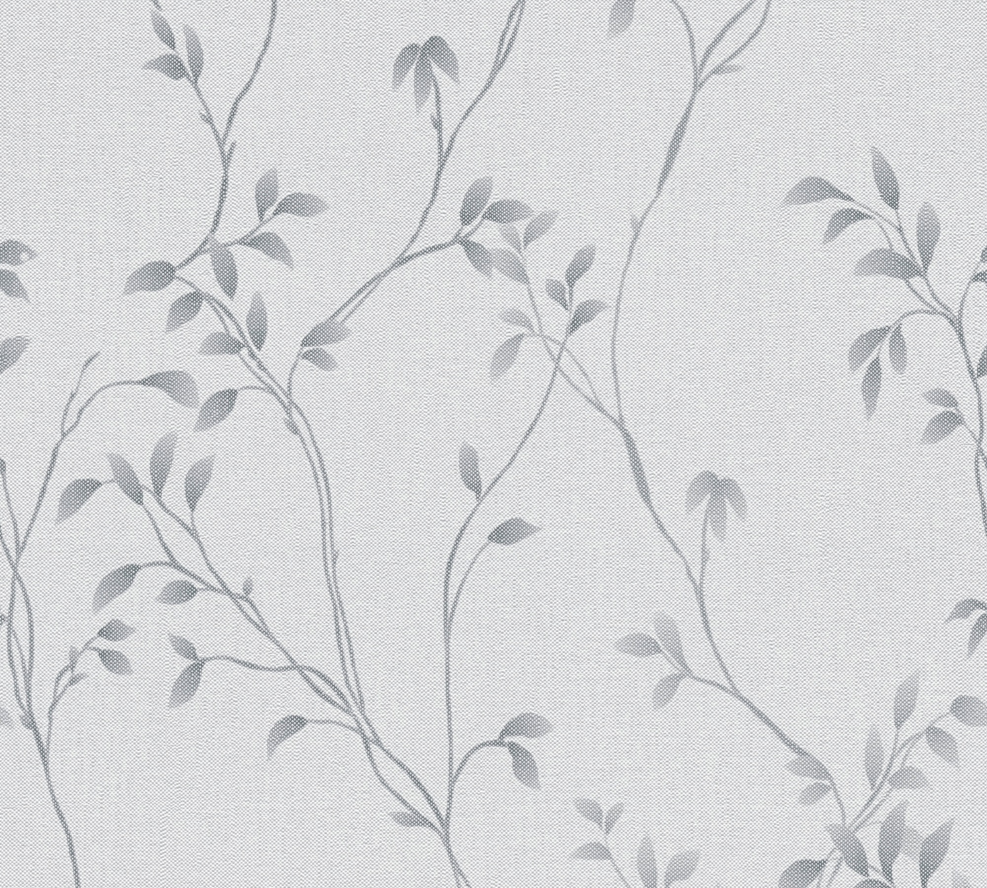 A.S. Création Vliestapete »Pure Elegance Tapete mit Blätterranken Mustertapete Floral Blattmotiv«, matt, Vliestapete Blatt-Motiv für Schlafzimmer Küche Wohnzimmer Blätterranke