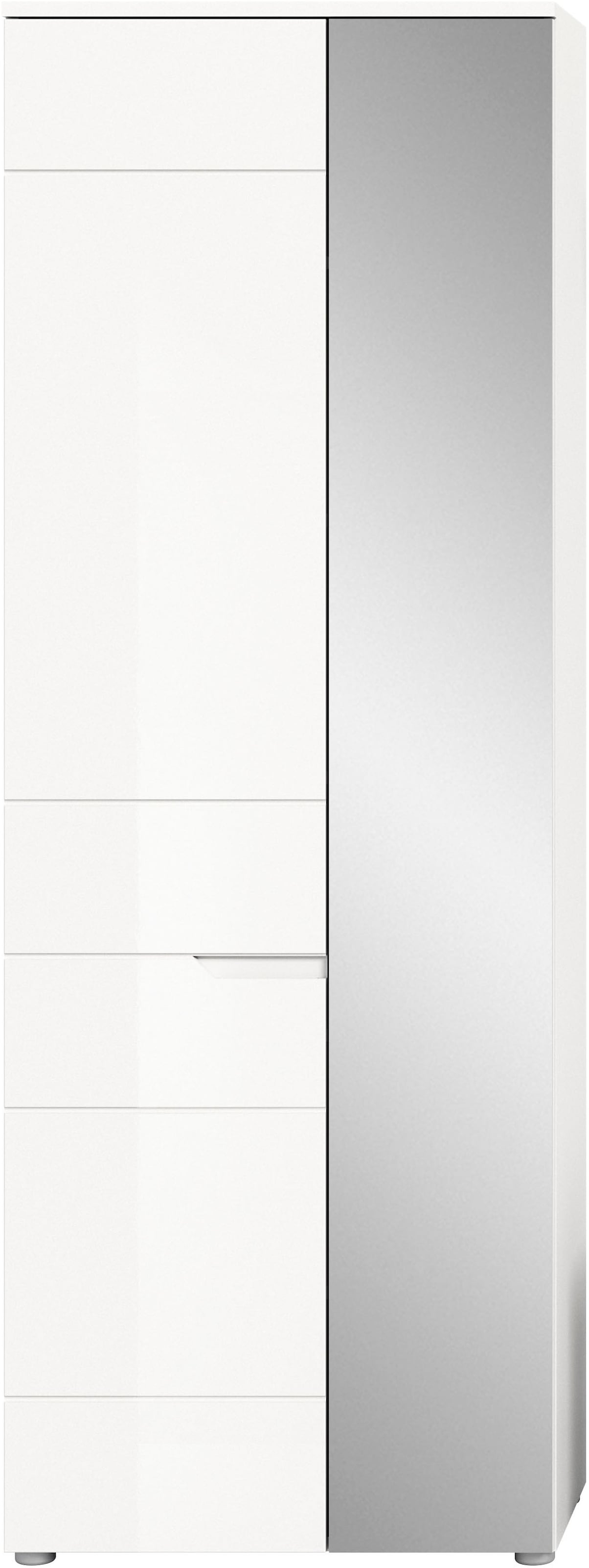 INOSIGN Garderobenschrank »CAPRI, Höhe 193cm, 2 Türen, Tür mit eingefasster Griffmulde,«, Mehrzweckschrank, Universalschrank, Dielenschrank, Flurschrank