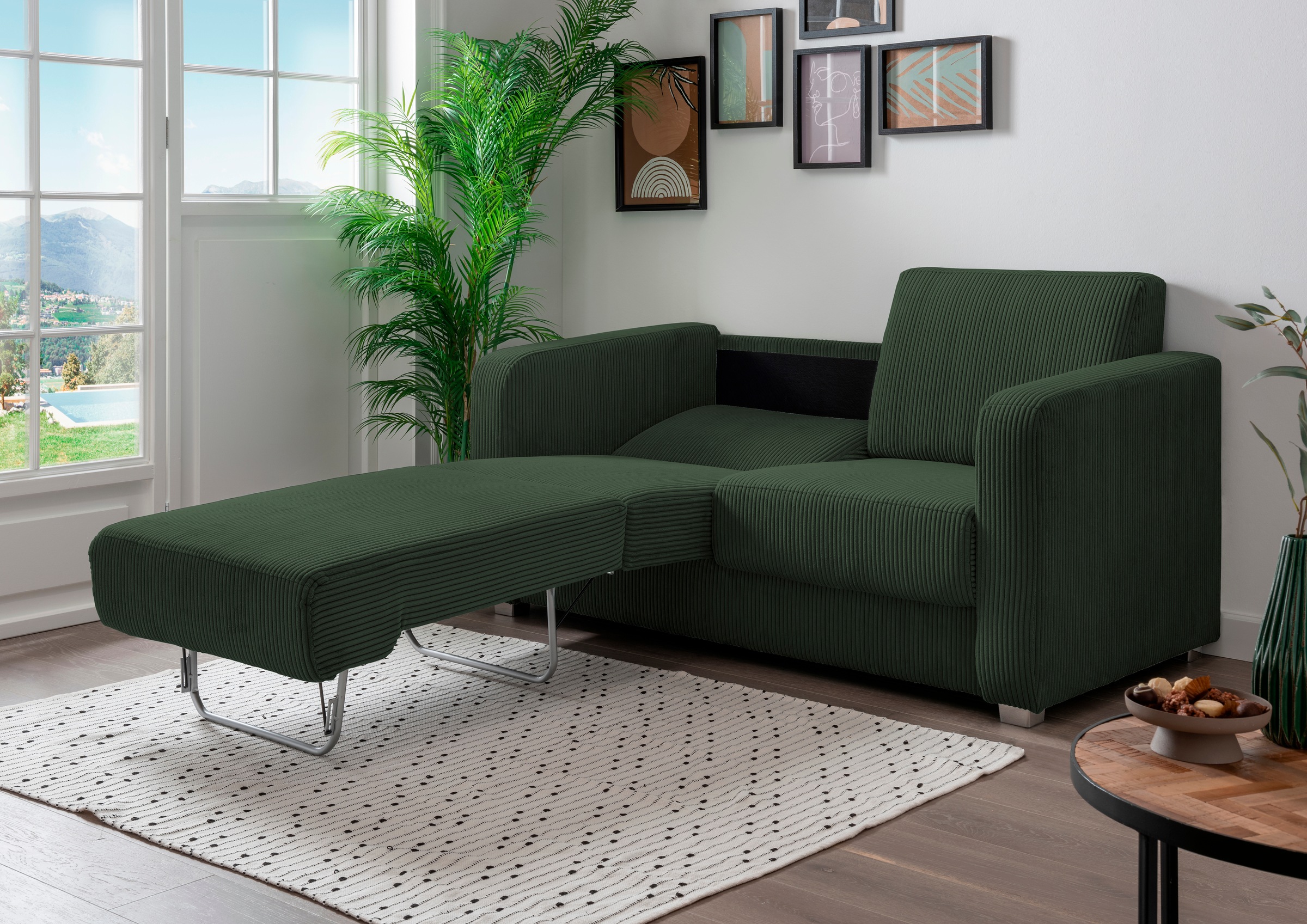 Home affaire Schlafsofa "Mia Problemlöser Sofa, Einzelauszug, Bettsofa, zei günstig online kaufen