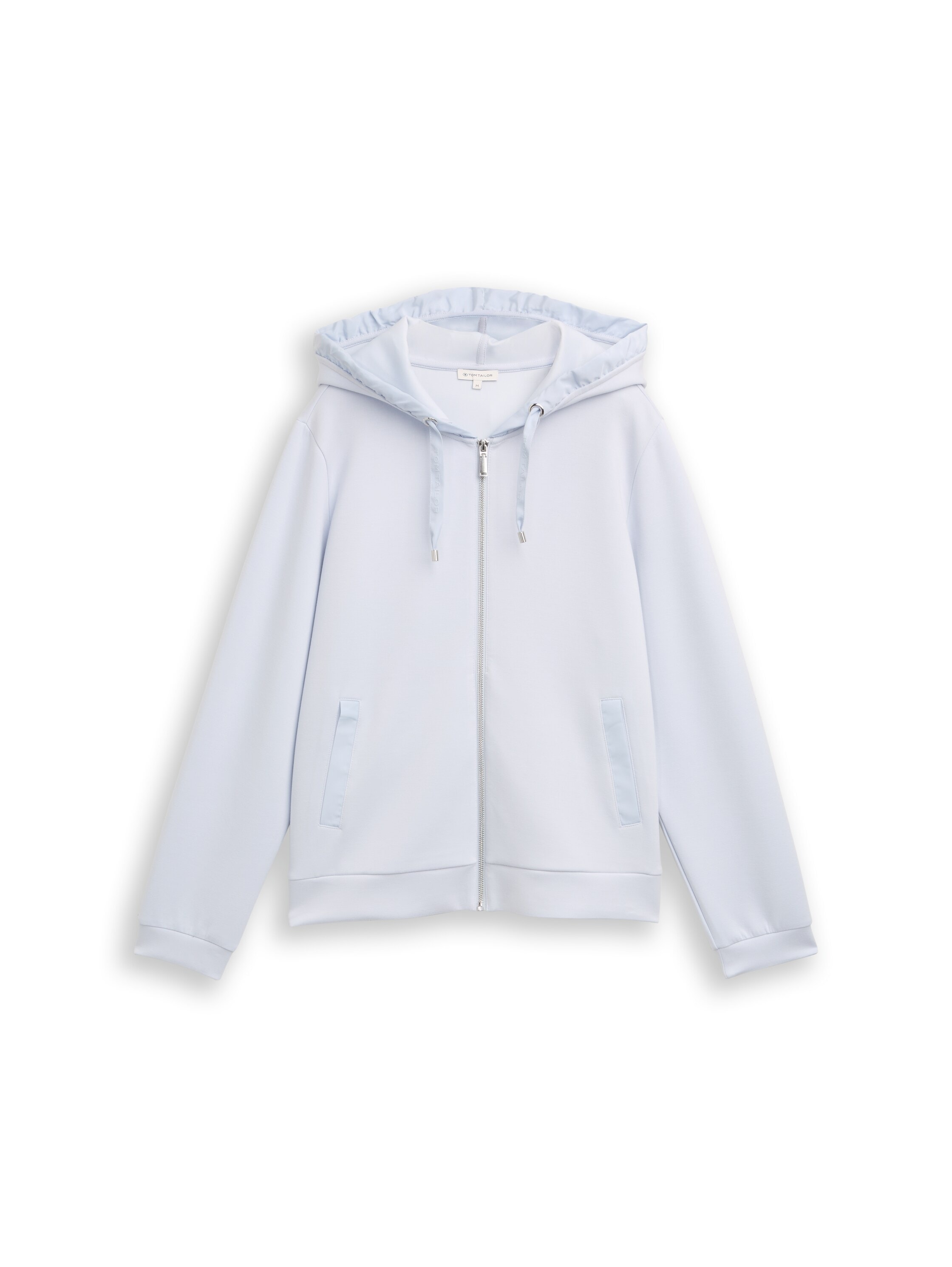 TOM TAILOR Kapuzensweatjacke »Regular« mit Viskose und Stretch