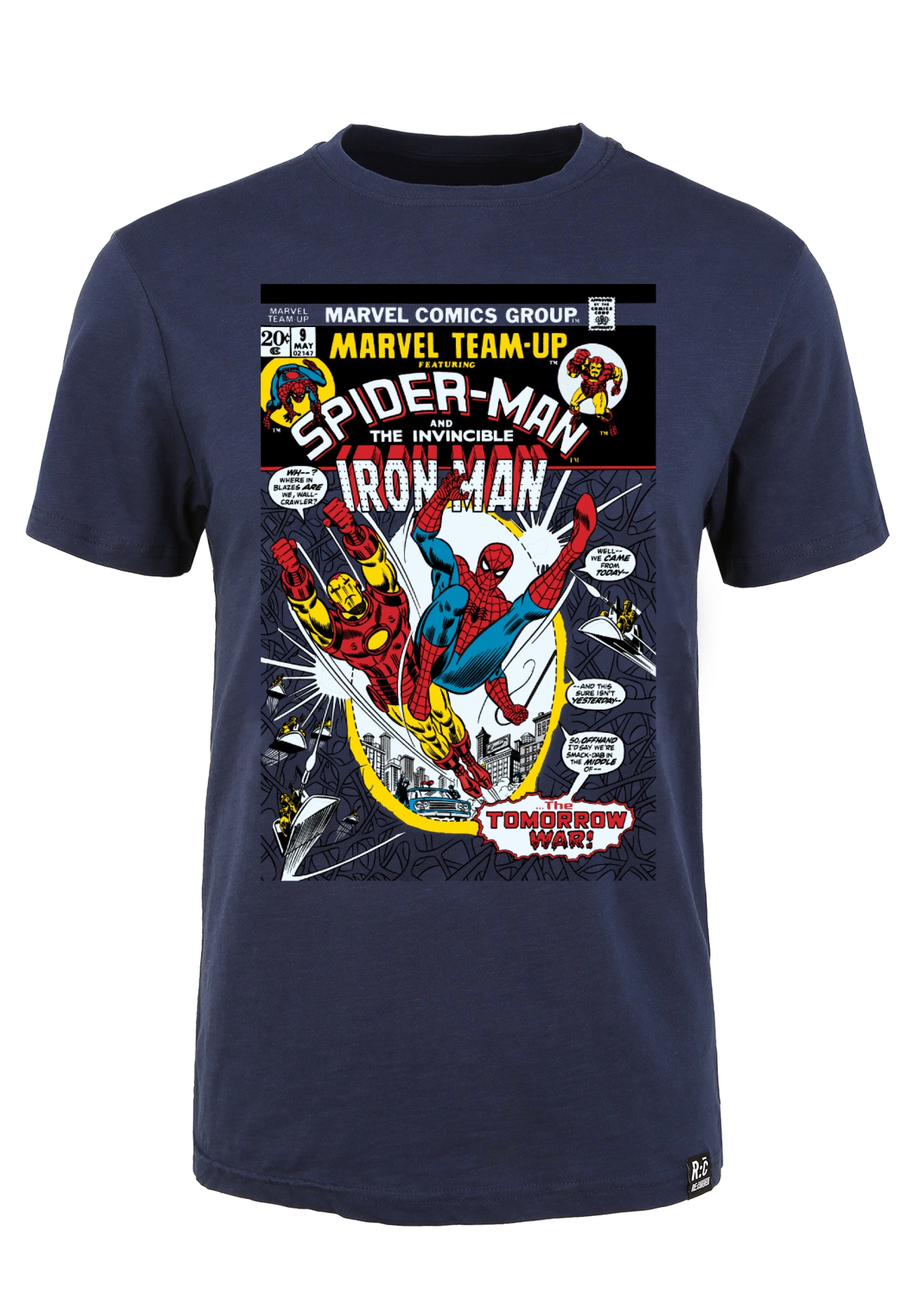 Recovered T-Shirt "Marvel Team Up", im zeitlosen Design günstig online kaufen