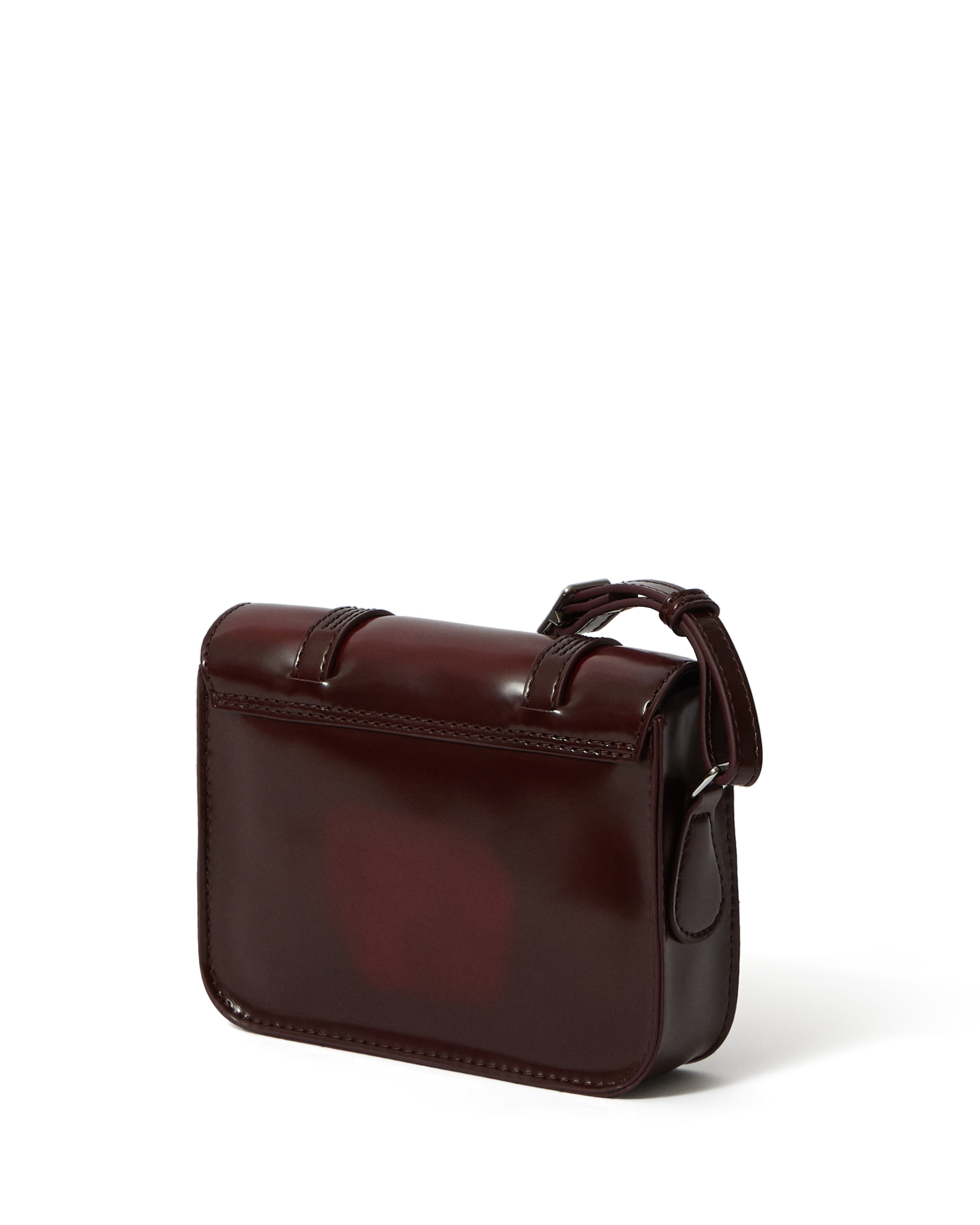 DR. MARTENS Satchel 7" Satchel Bag, Schultertasche mit Schnallenverschlüssen