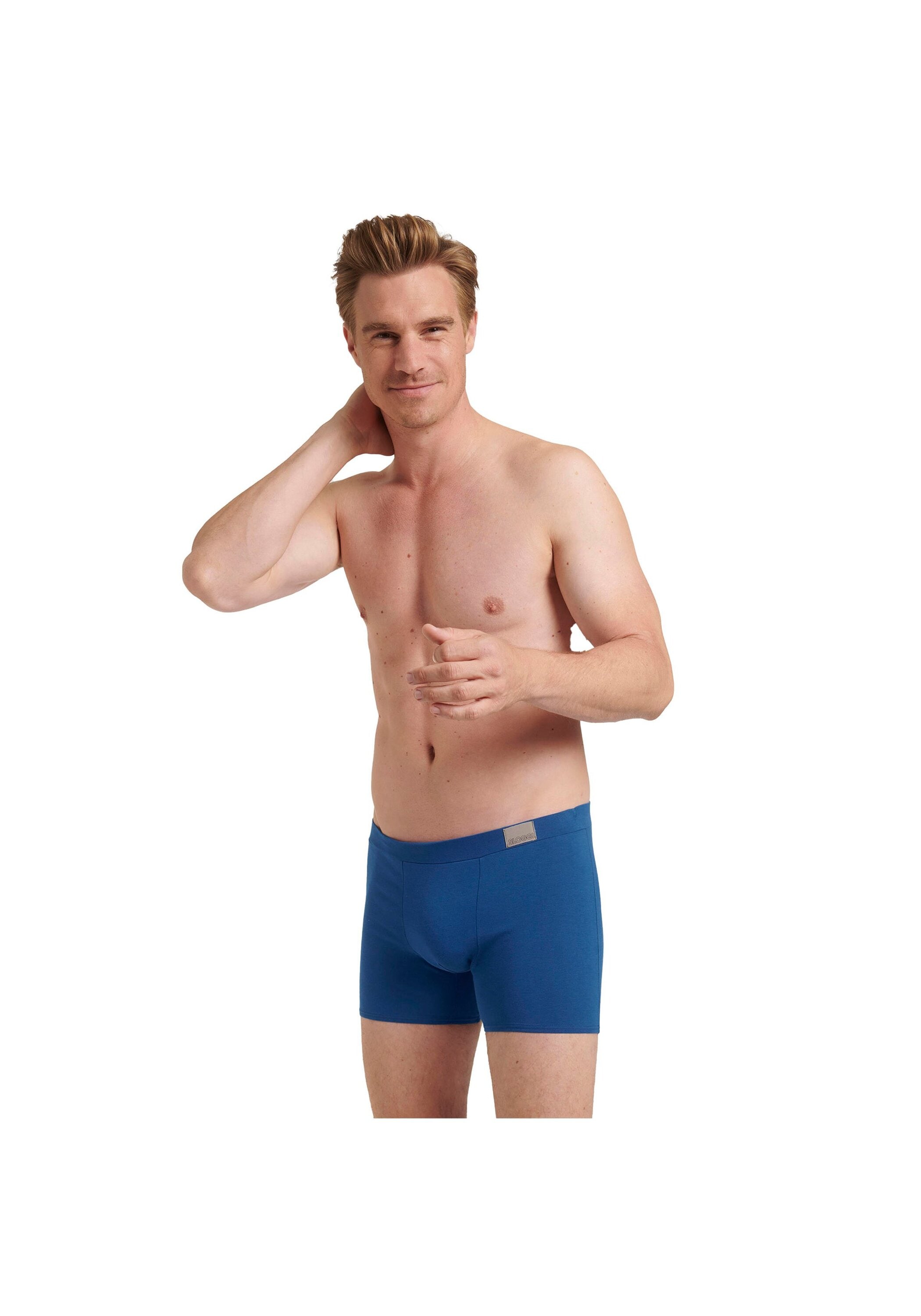 sloggi Boxershorts »Boxershort GO Natural Short C2P 2er Pack«