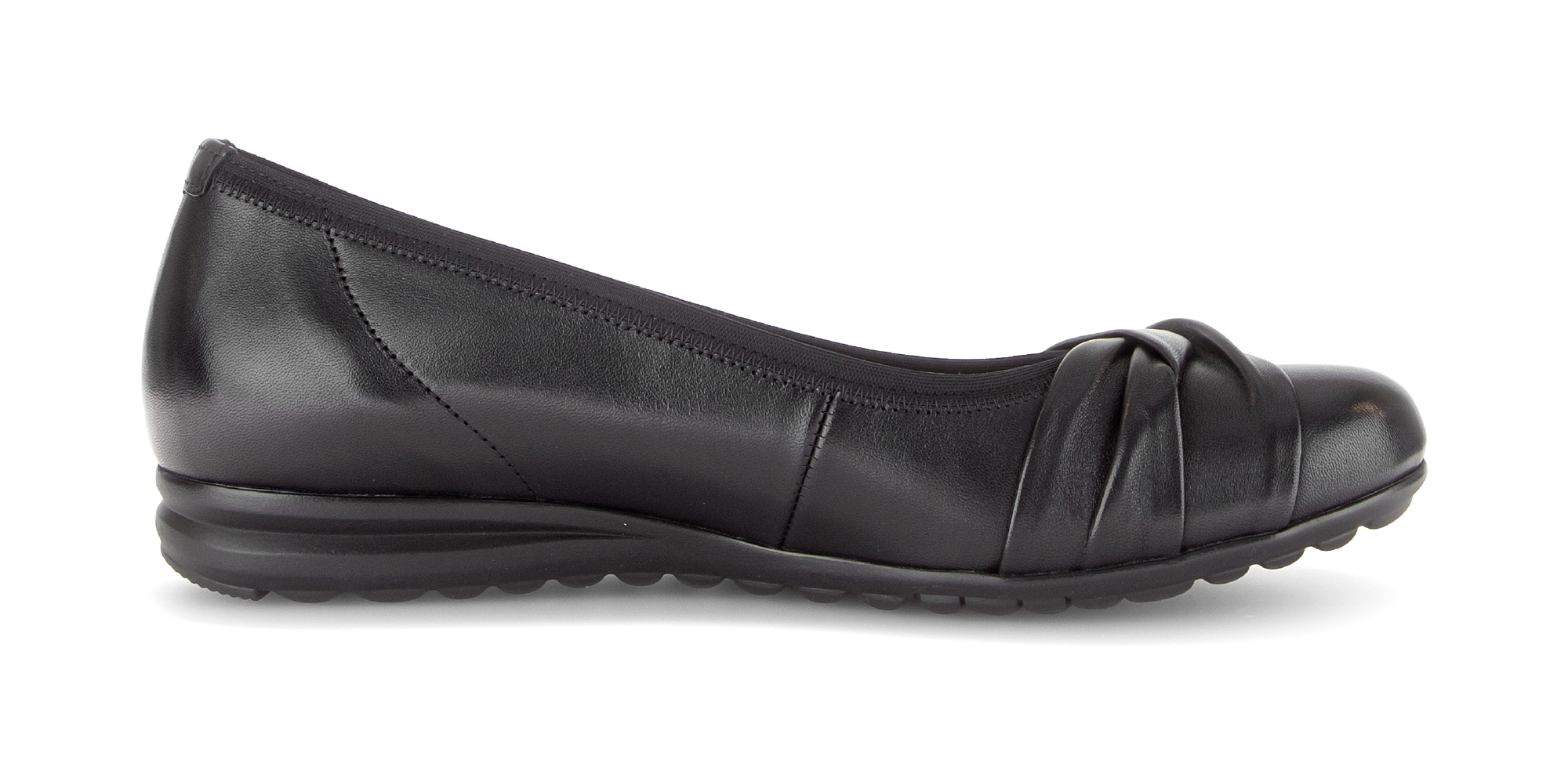 Gabor Ballerina »FLORENZ«  Businessschuh, Slipper, Schlupfschuh mit Zierriegel, Weite G (=weit)