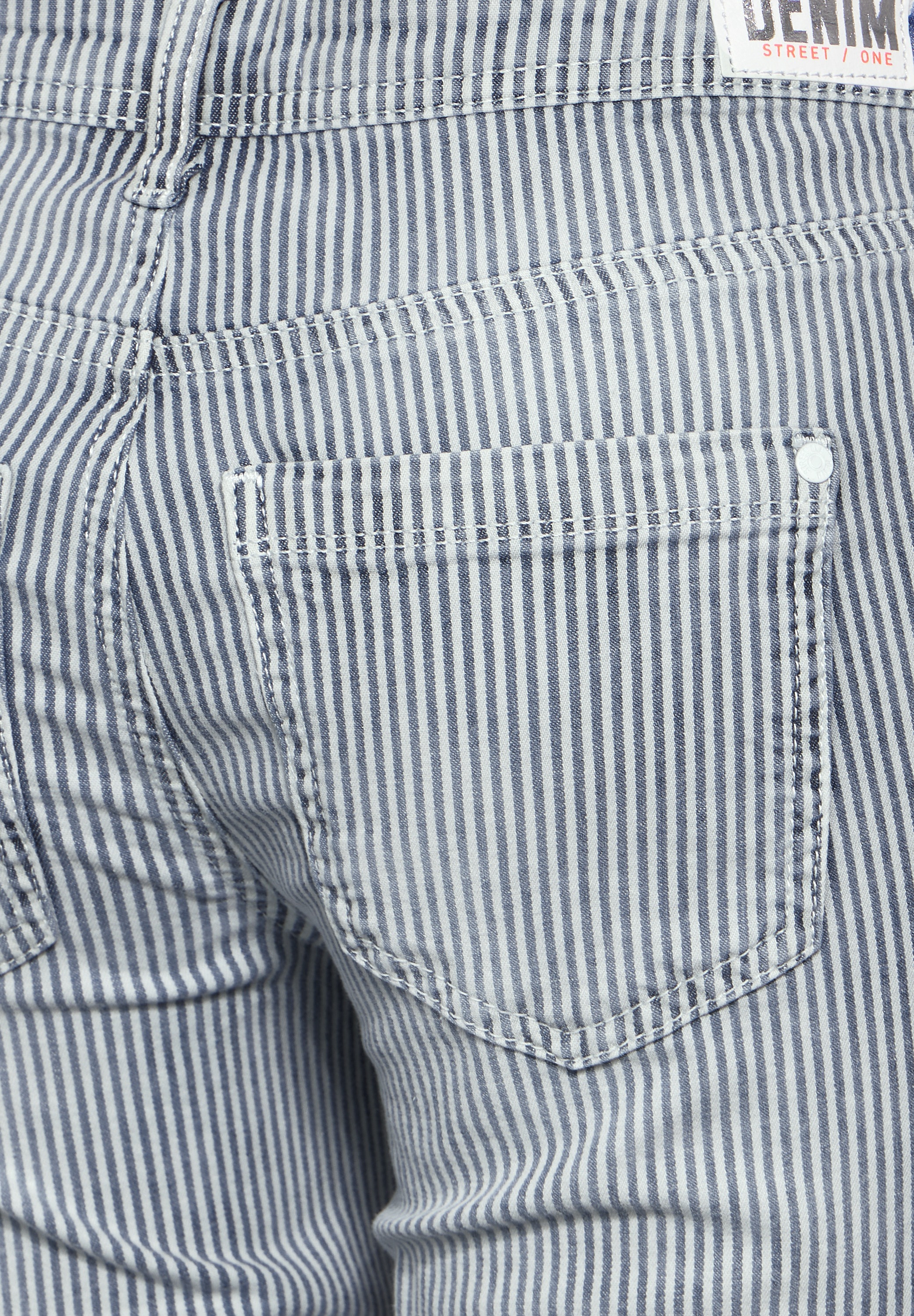 STREET ONE Gerade Jeans, Middle Waist