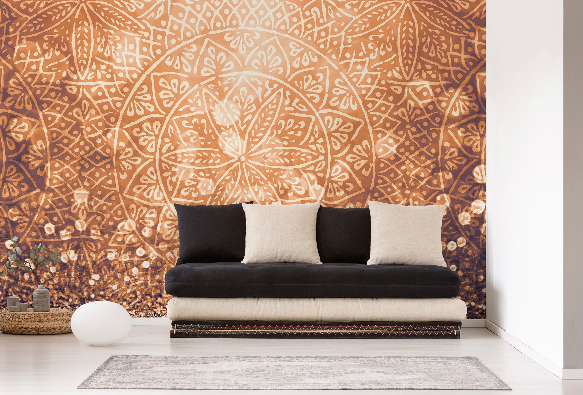 Architects Paper Fototapete »Atelier 47 Circle Graphic 1«, orientalisch, Vlies, Wand, Schräge, Decke