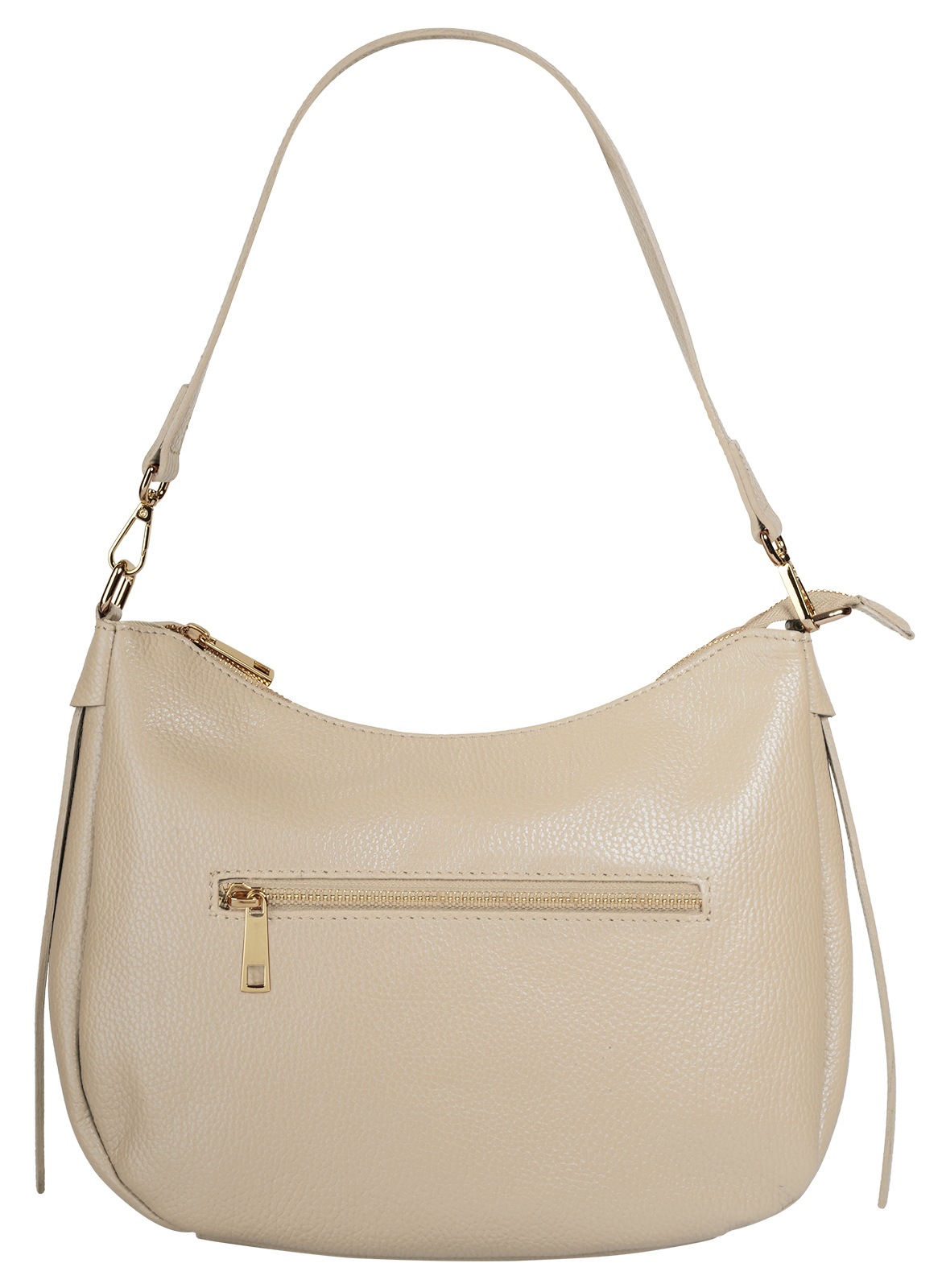 Thumbnail - Cluty Umhängetasche echt Leder, Made in Italy