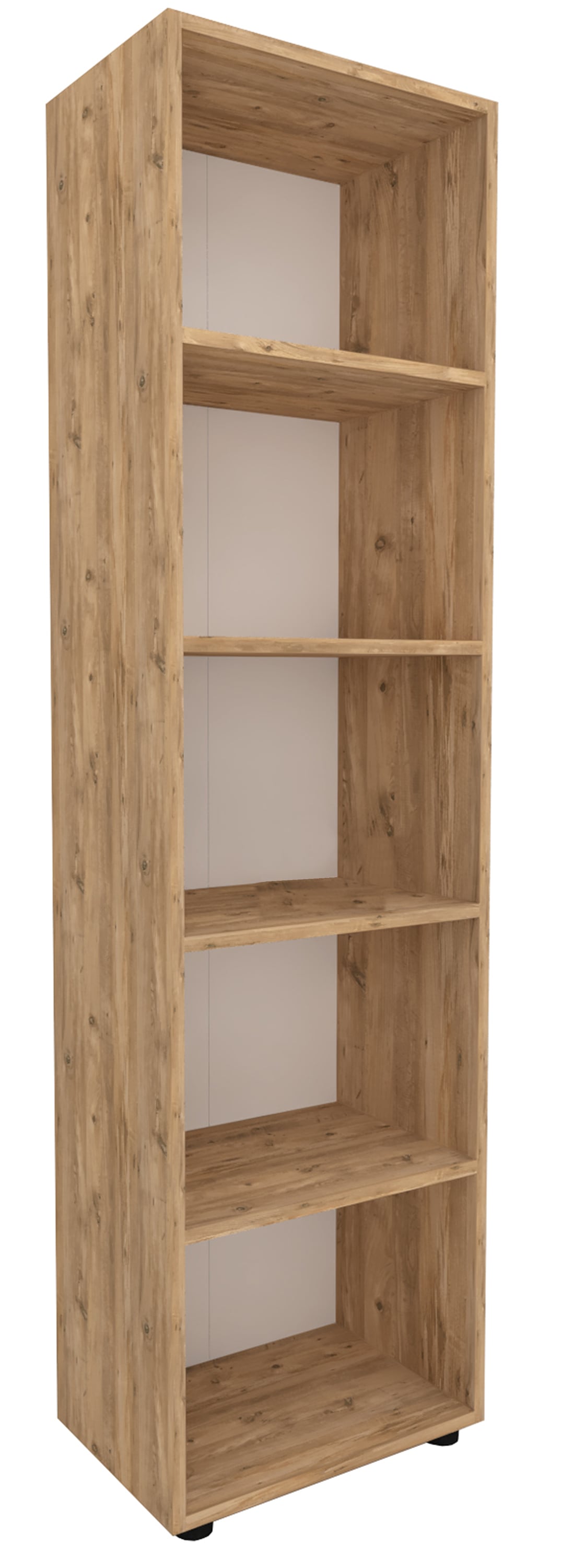 VCM Bücherregal »Holz Büro Regal Bücher Ordner Aktenregal Ulas 5f«