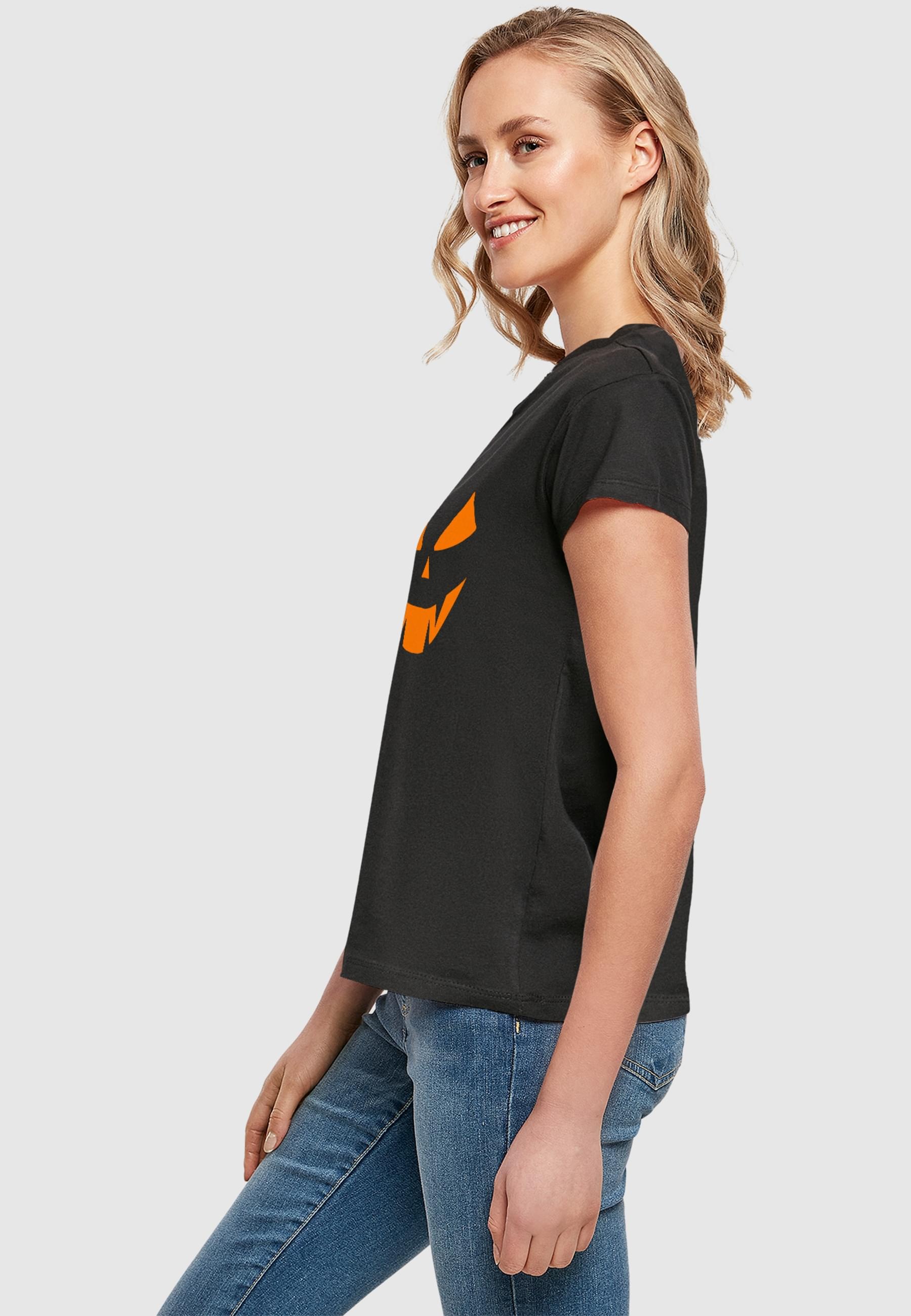 ABSOLUTE CULT T-Shirt »ABSOLUTE CULT Ladies Halloween - Pumpkin Face Tee«, (1 tlg.)