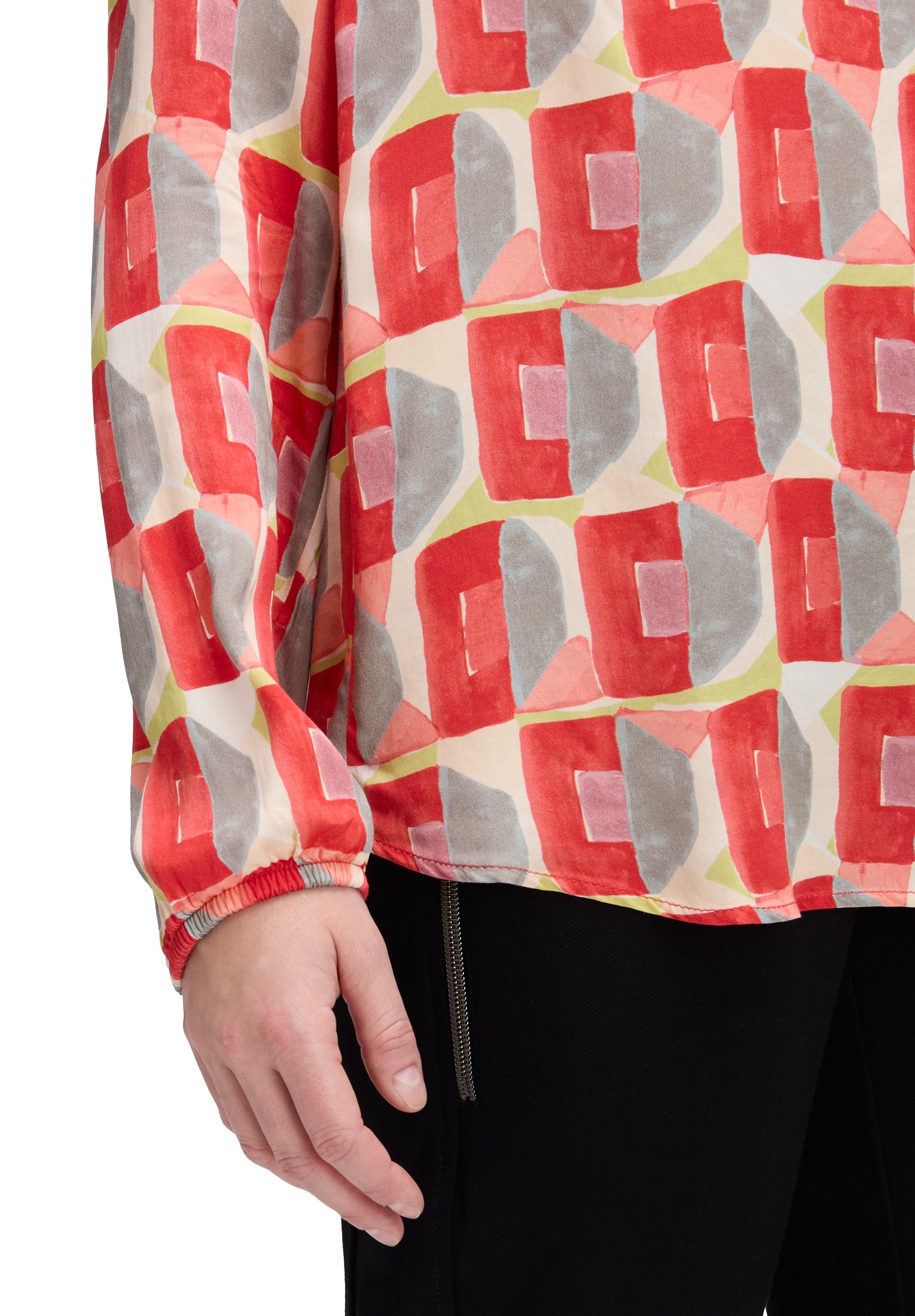 Cartoon Schlupfbluse »Cartoon Damen Casual-Bluse mit Knöpfen«