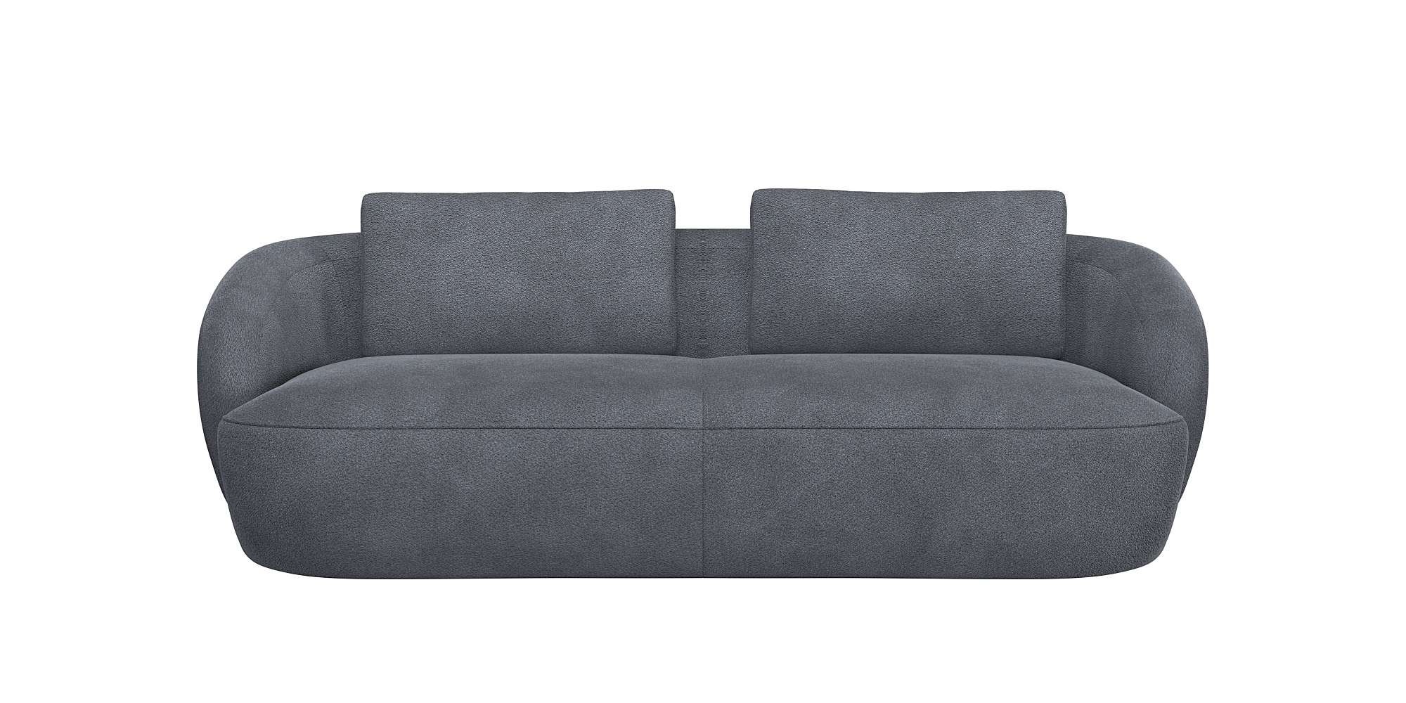 FLEXLUX 3-Sitzer "Torino, rund und bequem, Couch, Dreisitzer, OTTOs Choice" günstig online kaufen