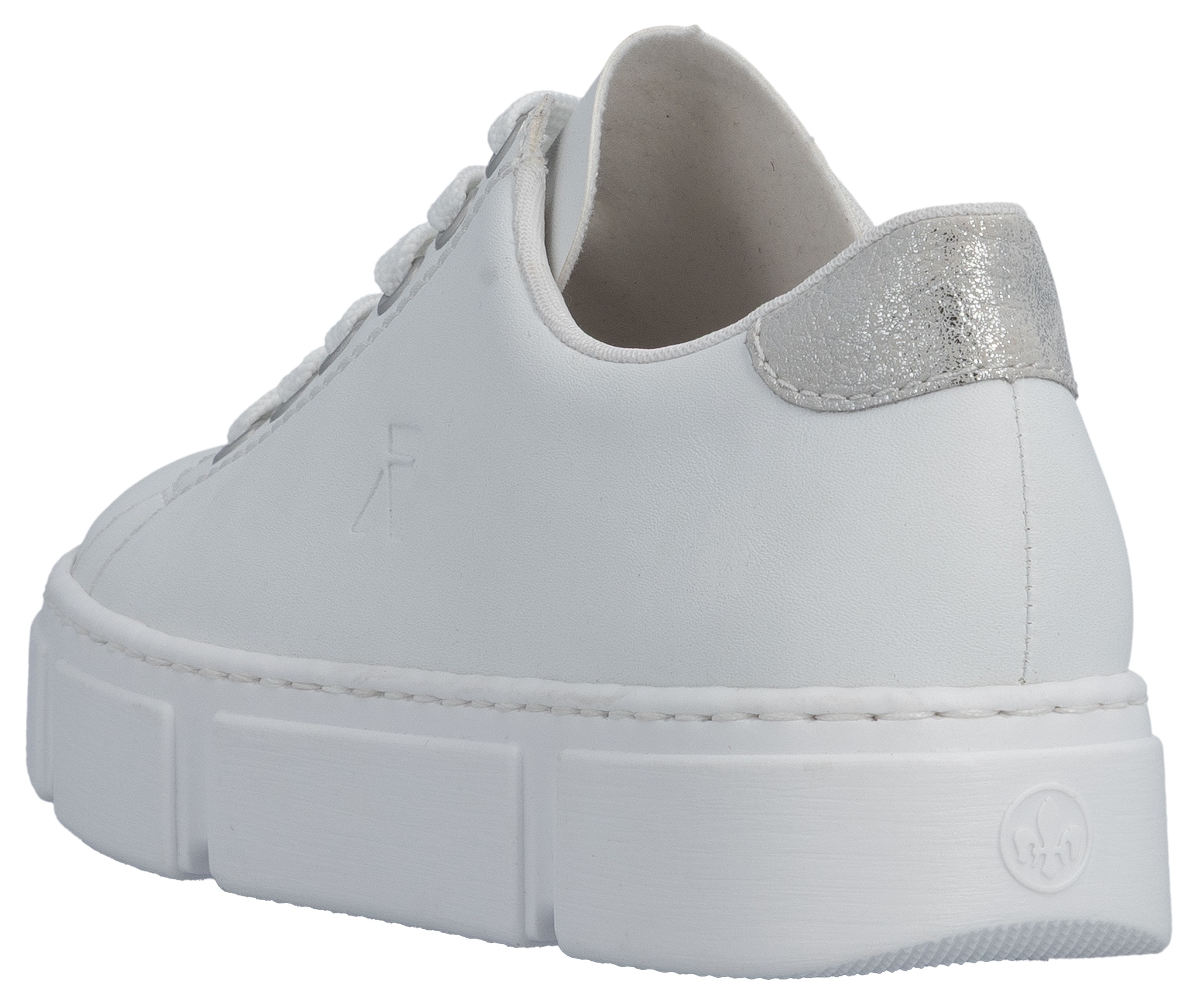 Thumbnail - Rieker Plateausneaker in monochromer Optik, Freizeitschuh, Halbschuh, Schnürschuh