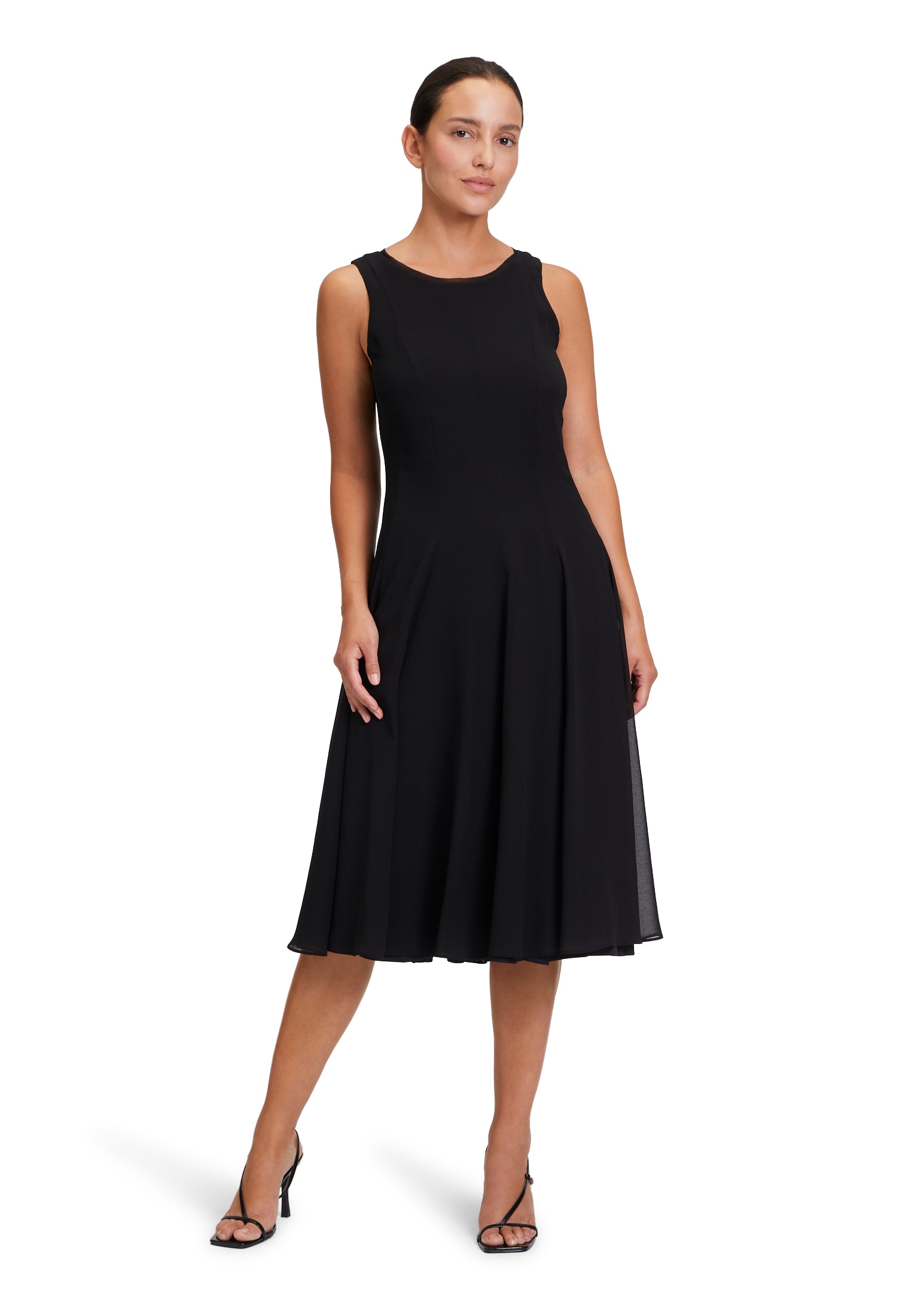 Vera Mont Chiffonkleid »Vera Mont Damen Chiffonkleid kurzarm«, Material