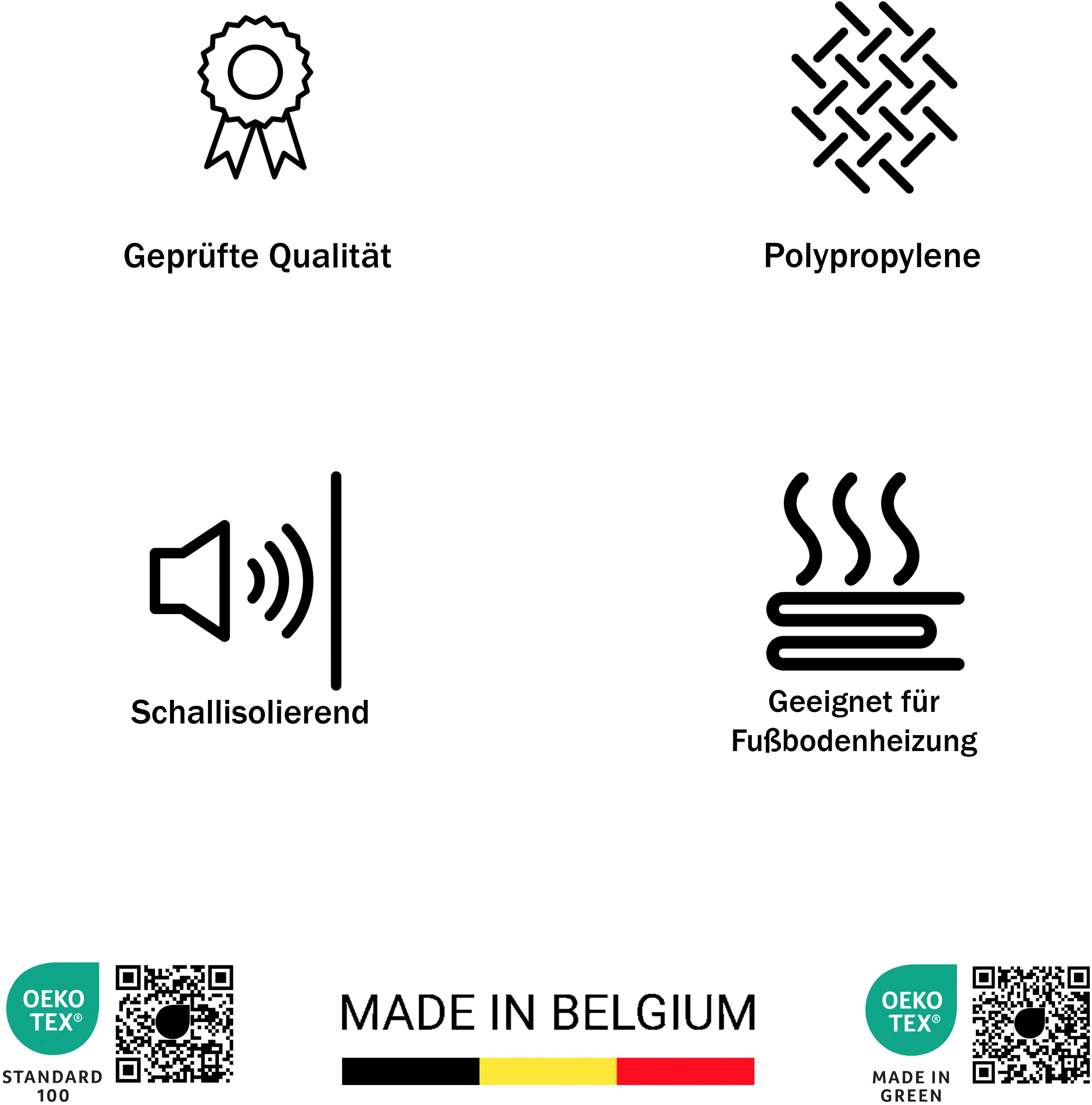 Thumbnail - OTTO home Teppich "Garry" rechteckig 7 mm Höhe Vintage, Kurzflor, Patchwork-Design, farbenfroh, Wohnzimmer