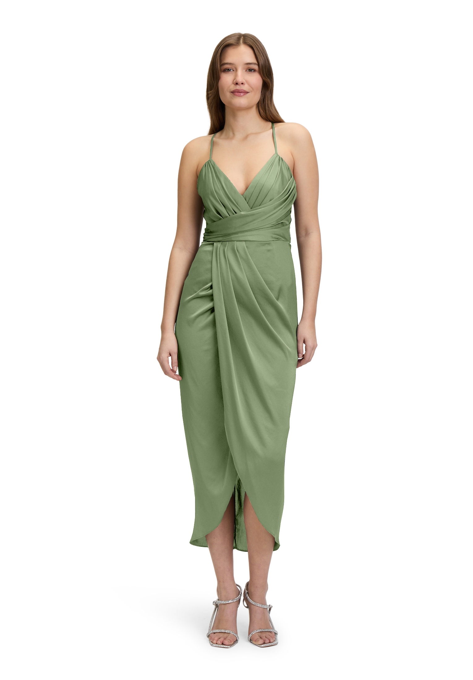 Vera Mont Abendkleid "Vera Mont Damen Abendkleid mit Raffung", Material günstig online kaufen