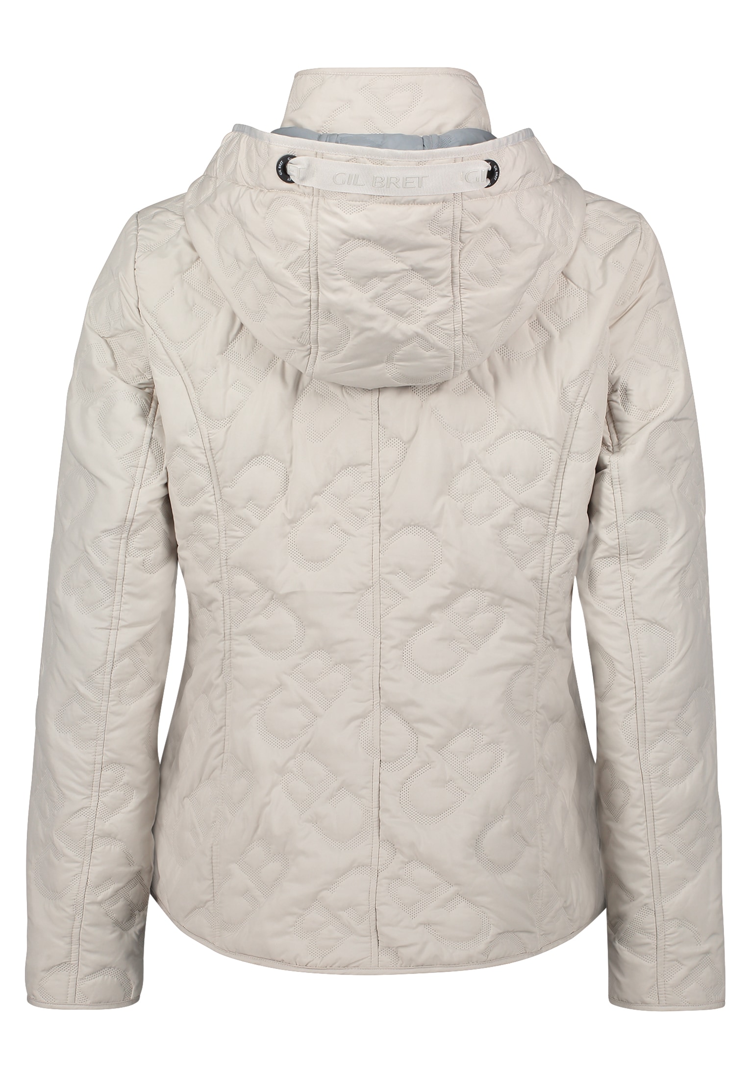 Gil Bret Outdoorjacke mit Kapuze mit Strukturmuster