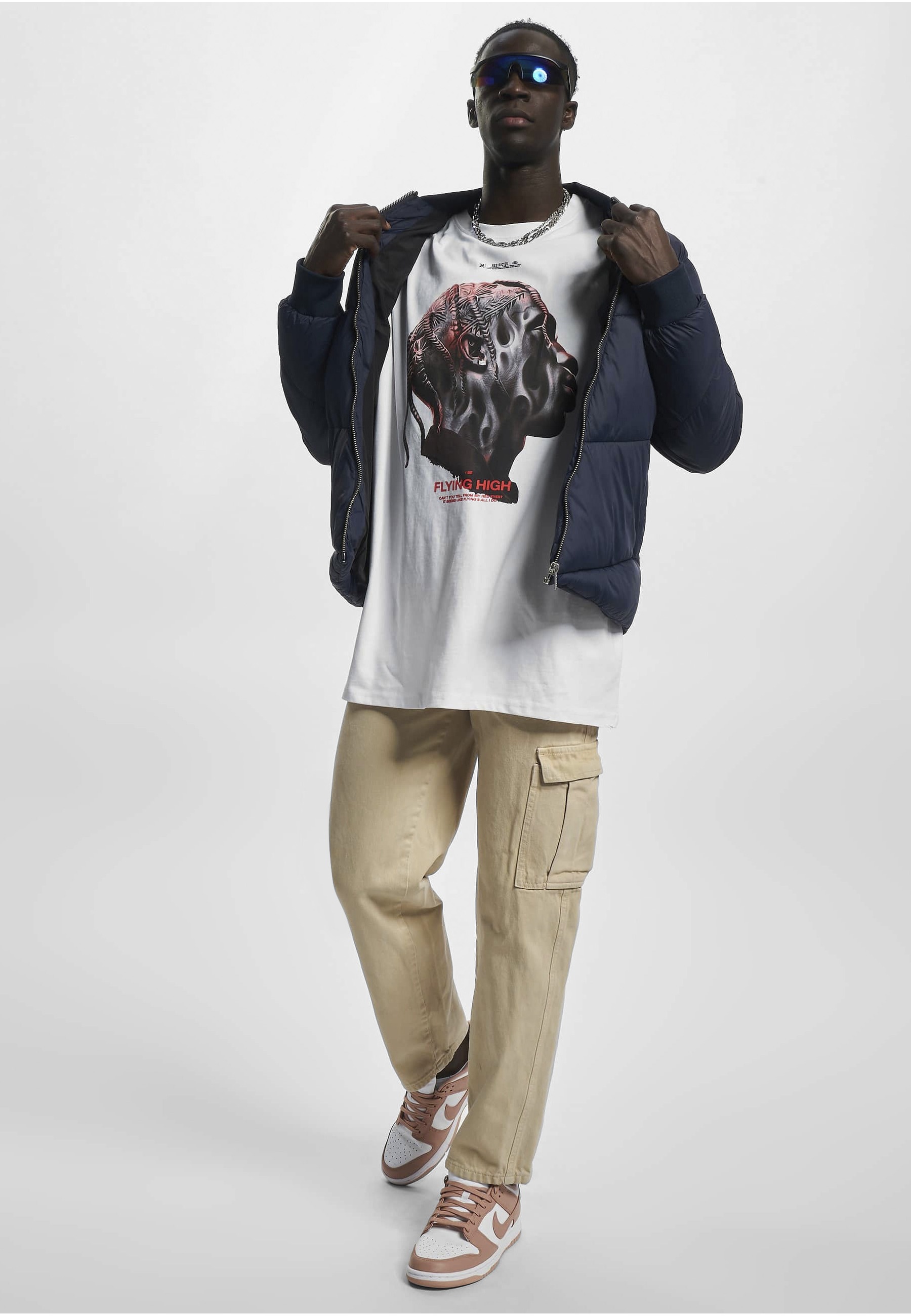 Upscale by Mister Tee Kurzarmshirt »Upscale by Mister Tee Herren Flying High Oversize Tee« 1 Stk.