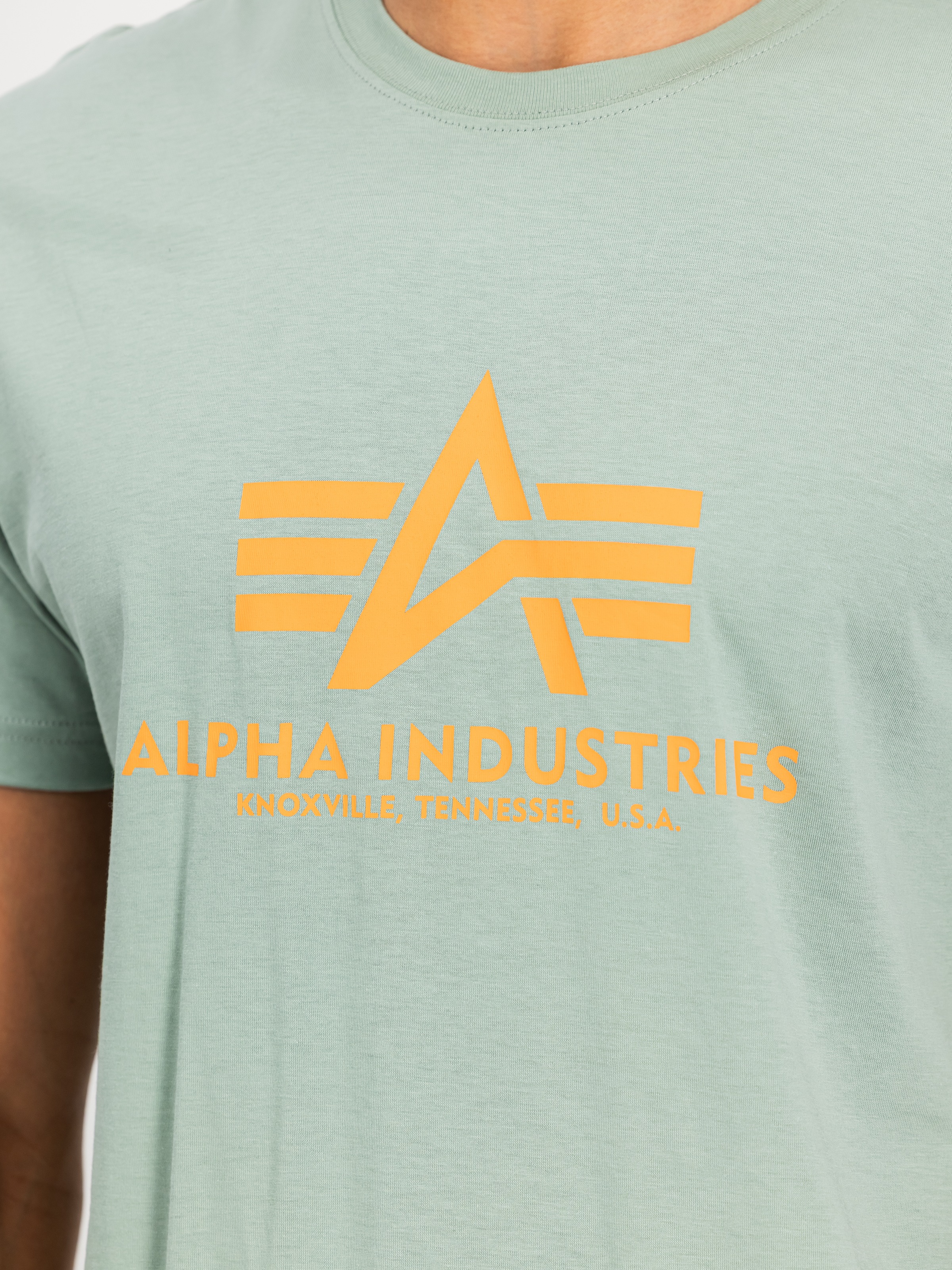 Thumbnail - Alpha Industries T-Shirt "Basic T-Shirt" Baumwolle, regular fit