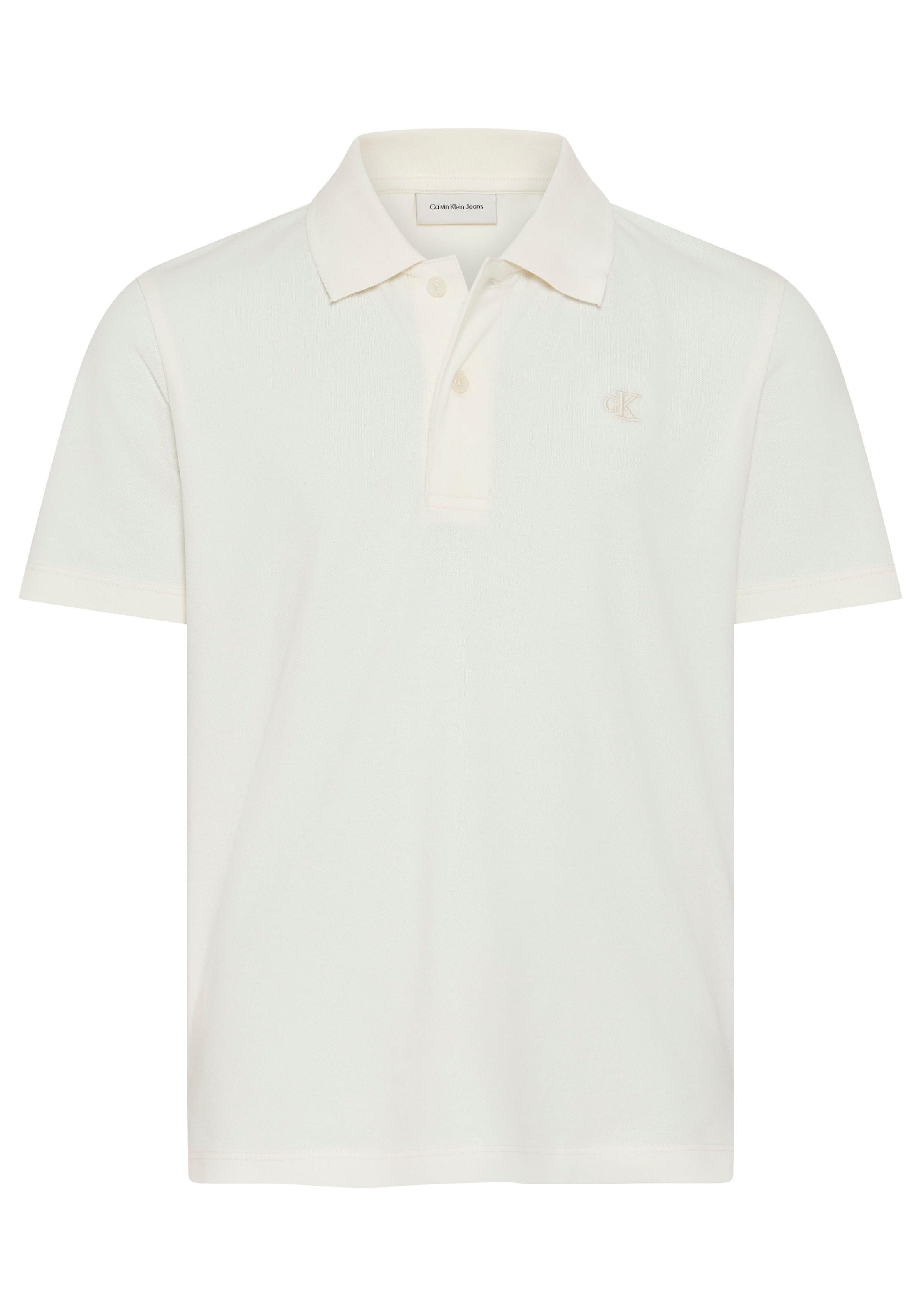 Calvin Klein Jeans Poloshirt "SOLID PIQUE POLO SS" Regular fit mit Polokragen