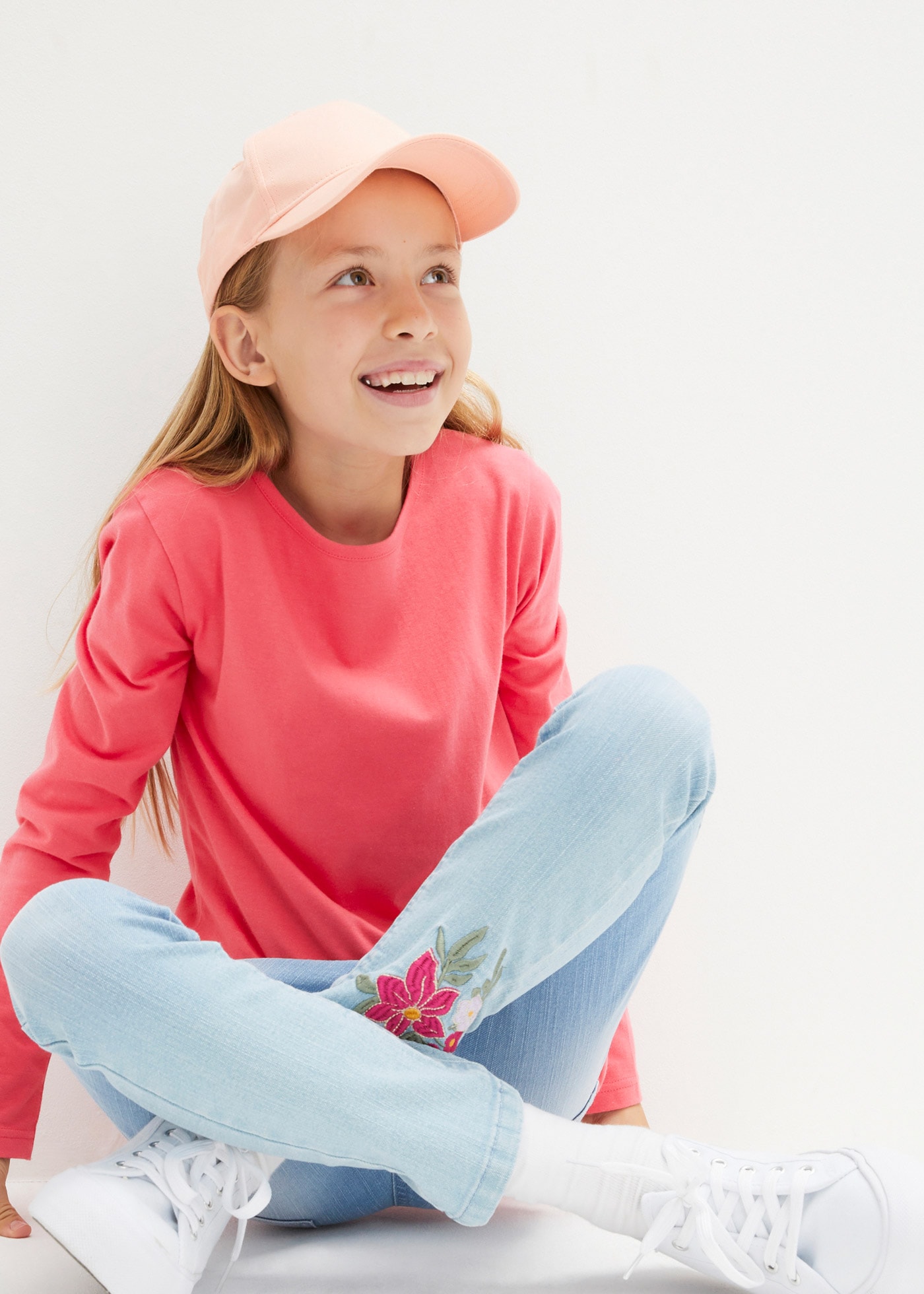 bonprix Langarmshirt »Langarmshirt aus reiner Baumwolle (3er Pack)« Packung, 3, 3 Stk. Langarmshirt aus reiner Baumwolle (3er Pack)