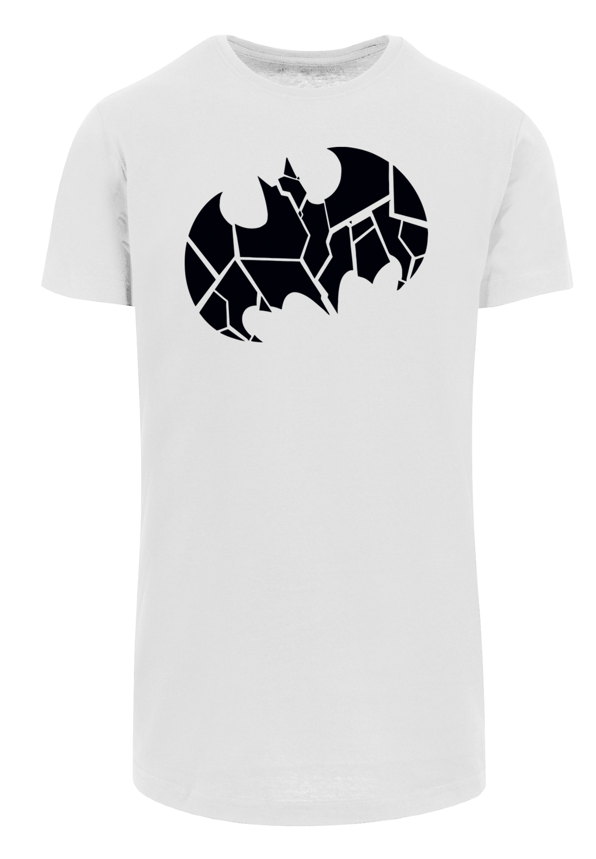 F4NT4STIC T-Shirt »Long Cut T-Shirt 'DC Comics Batman Logo'«, Herren,Premium Merch,Lang,Longshirt,Bedruckt