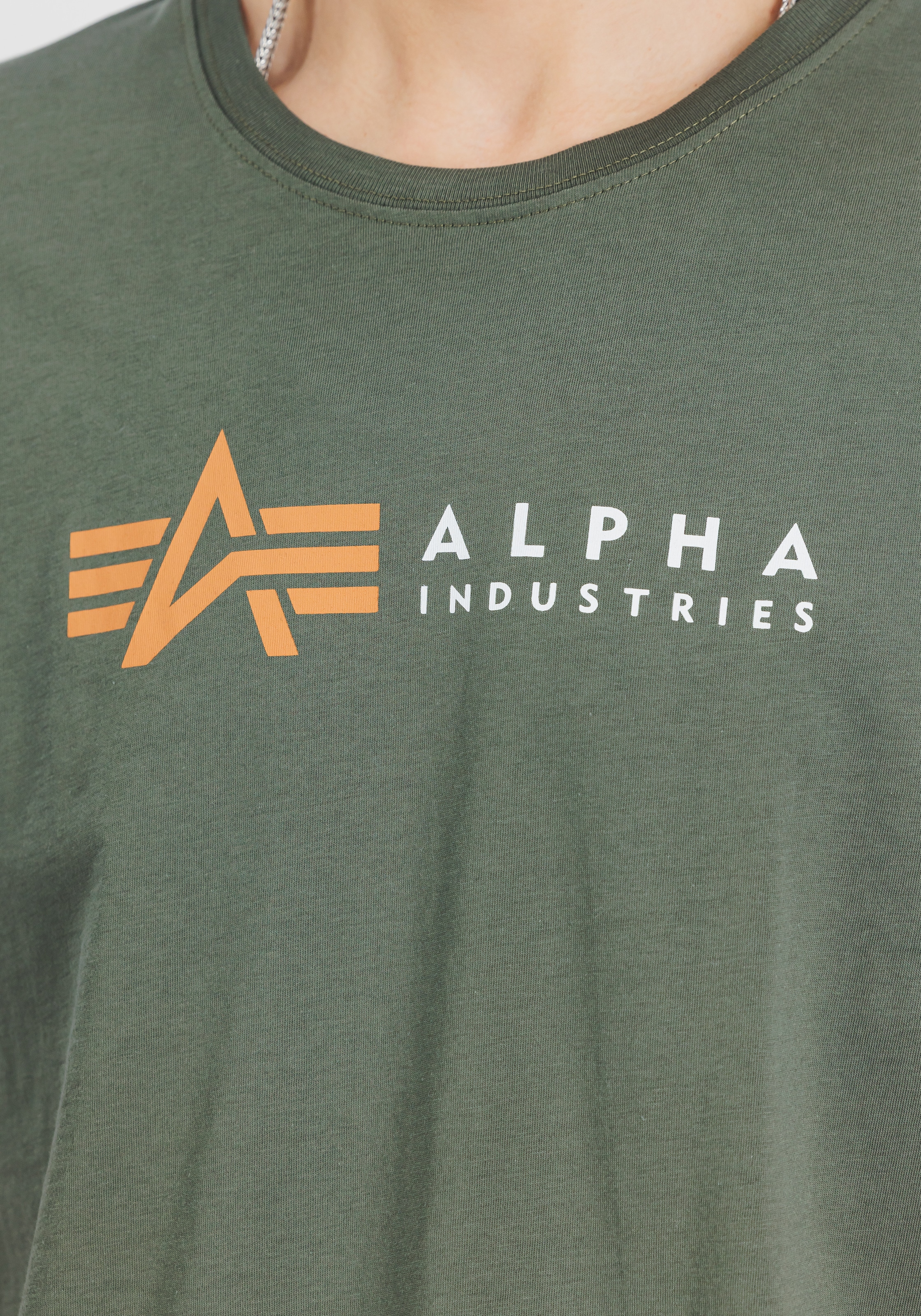Alpha Industries Kurzarmshirt »Alpha Label T«
