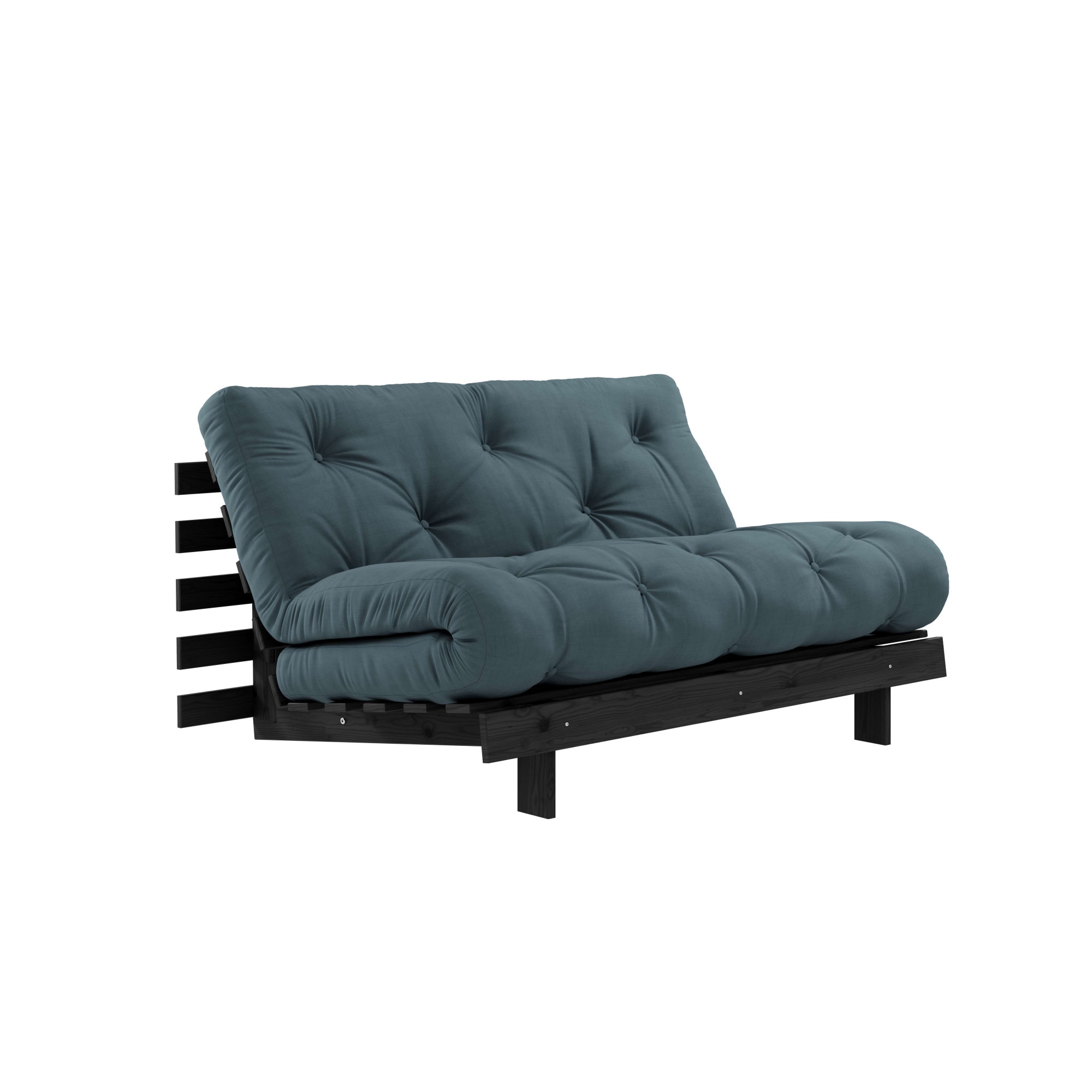 Karup Design Daybett "Roots Sofa Bed, Schlafsofa, Bettfunktion, FSC-Massivholz" Inkl. Futonmatratze, Made in Europe, langlebig, B: 140 oder 160 cm
