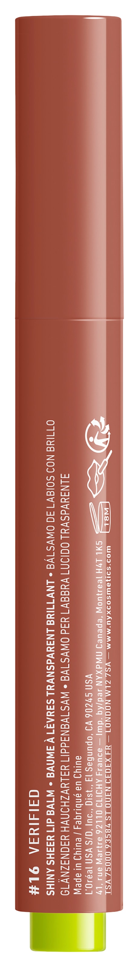 NYX Lippenstift »NYX Professional Makeup Fat Oil Slick Click«