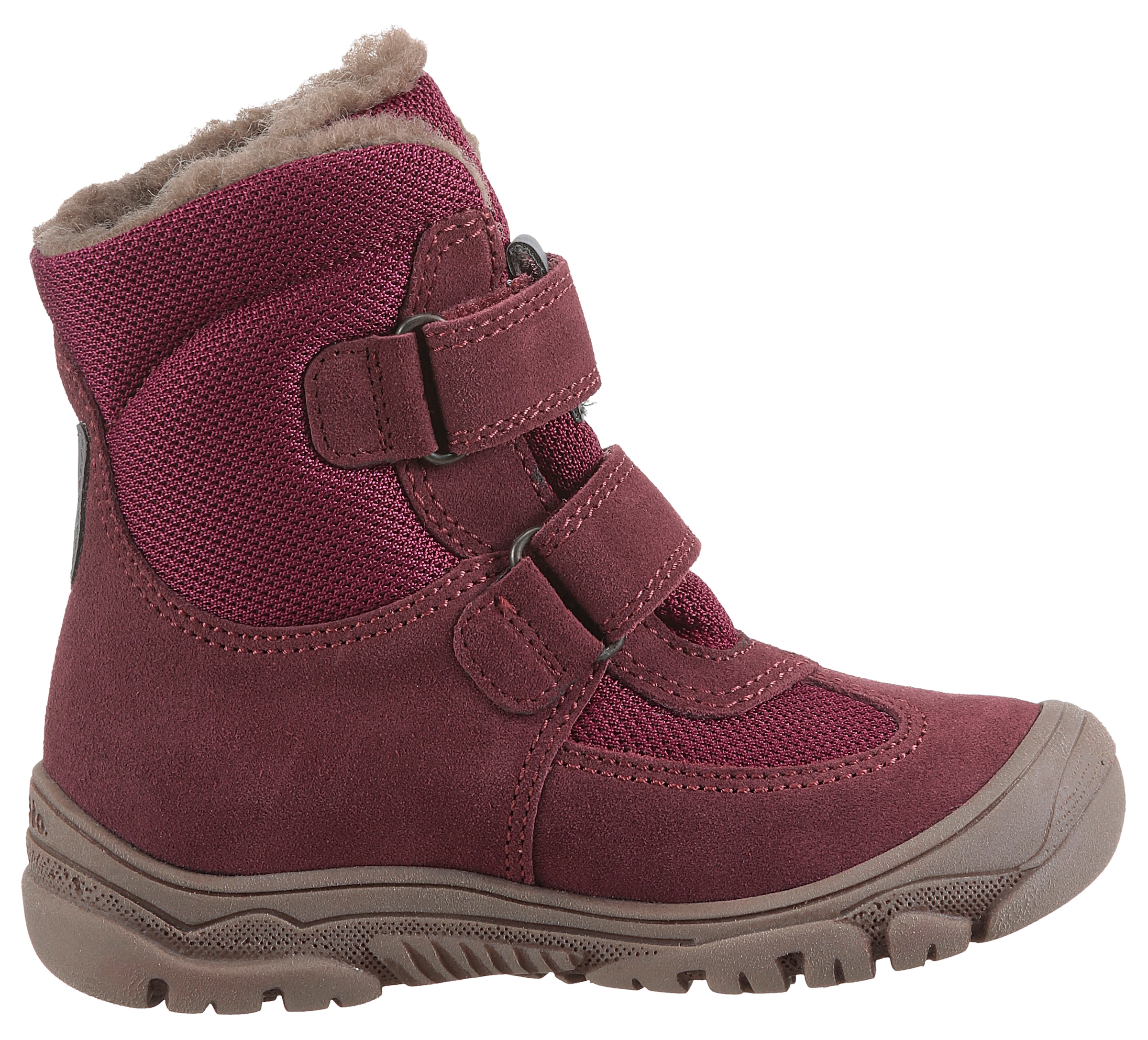 froddo® Winterstiefel »LINZ WOOL TEX HIGH«, Snowboot, Klettboot, Winterschuh mit Wollfutter