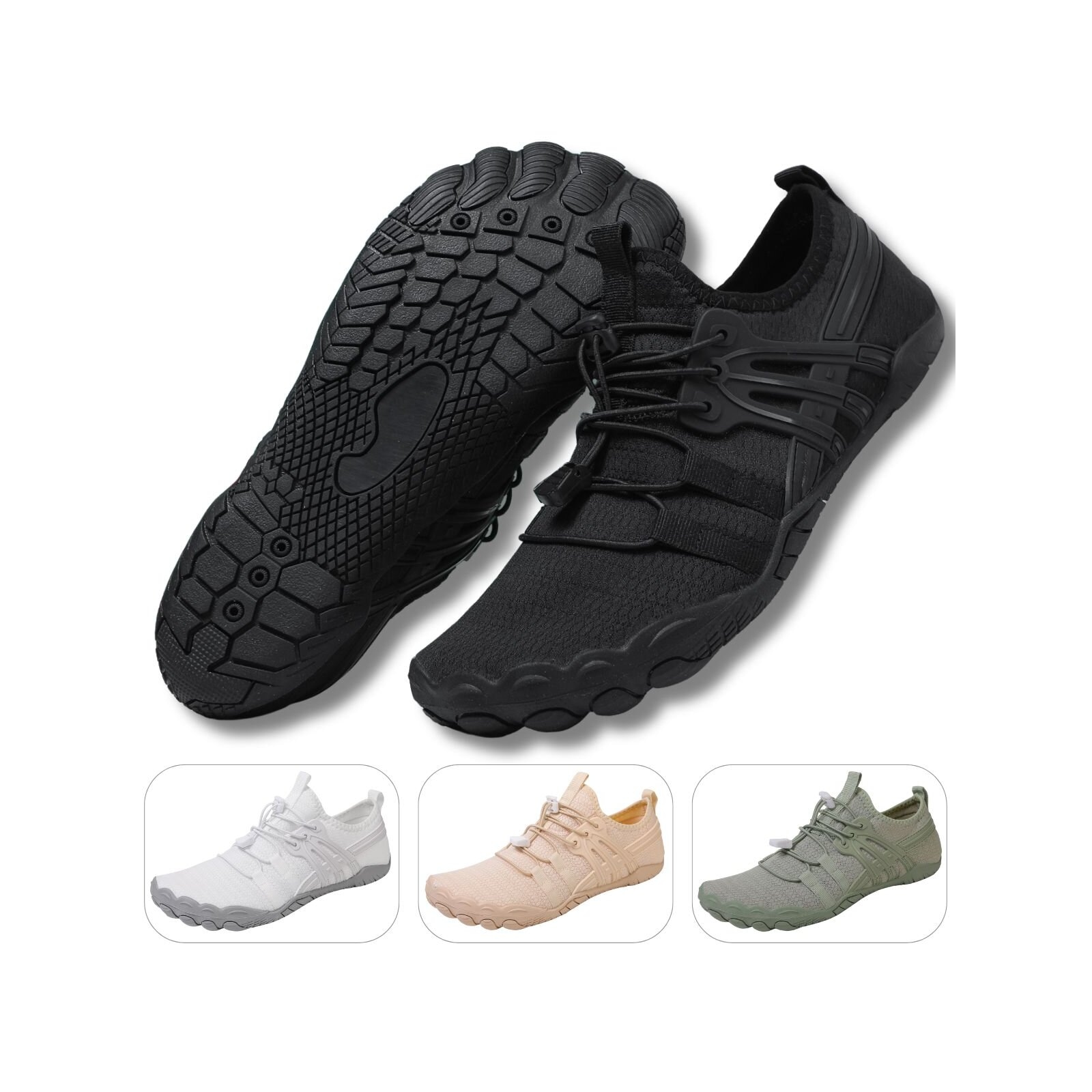 DOTALES "Balancestep Barfußschuhe Damen & Herren Barfußschuhe" Das Original-Barfuß Sneaker, Minimalschuhe, Schnellverschluss