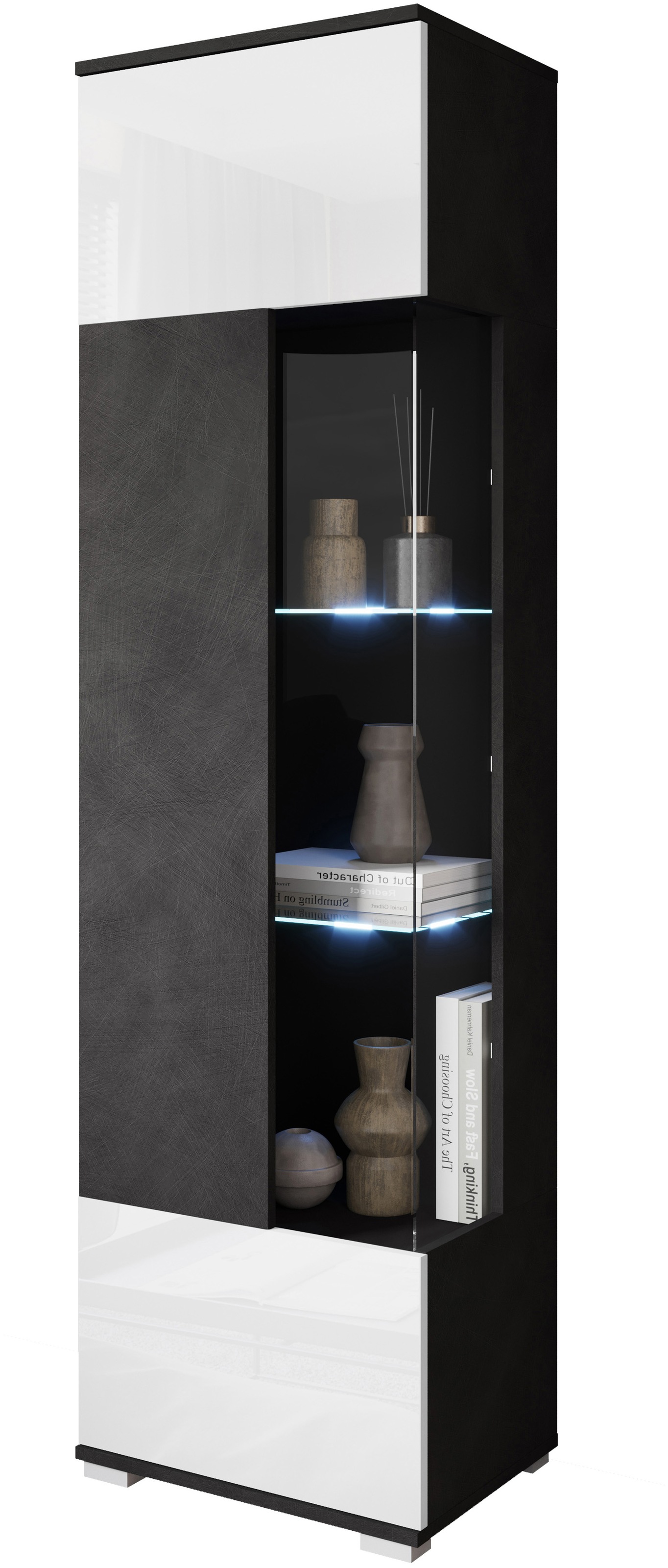 INOSIGN Vitrine "Kenia, stehend und hängend, Türanschlag wechselbar" 1 Stk. günstig online kaufen