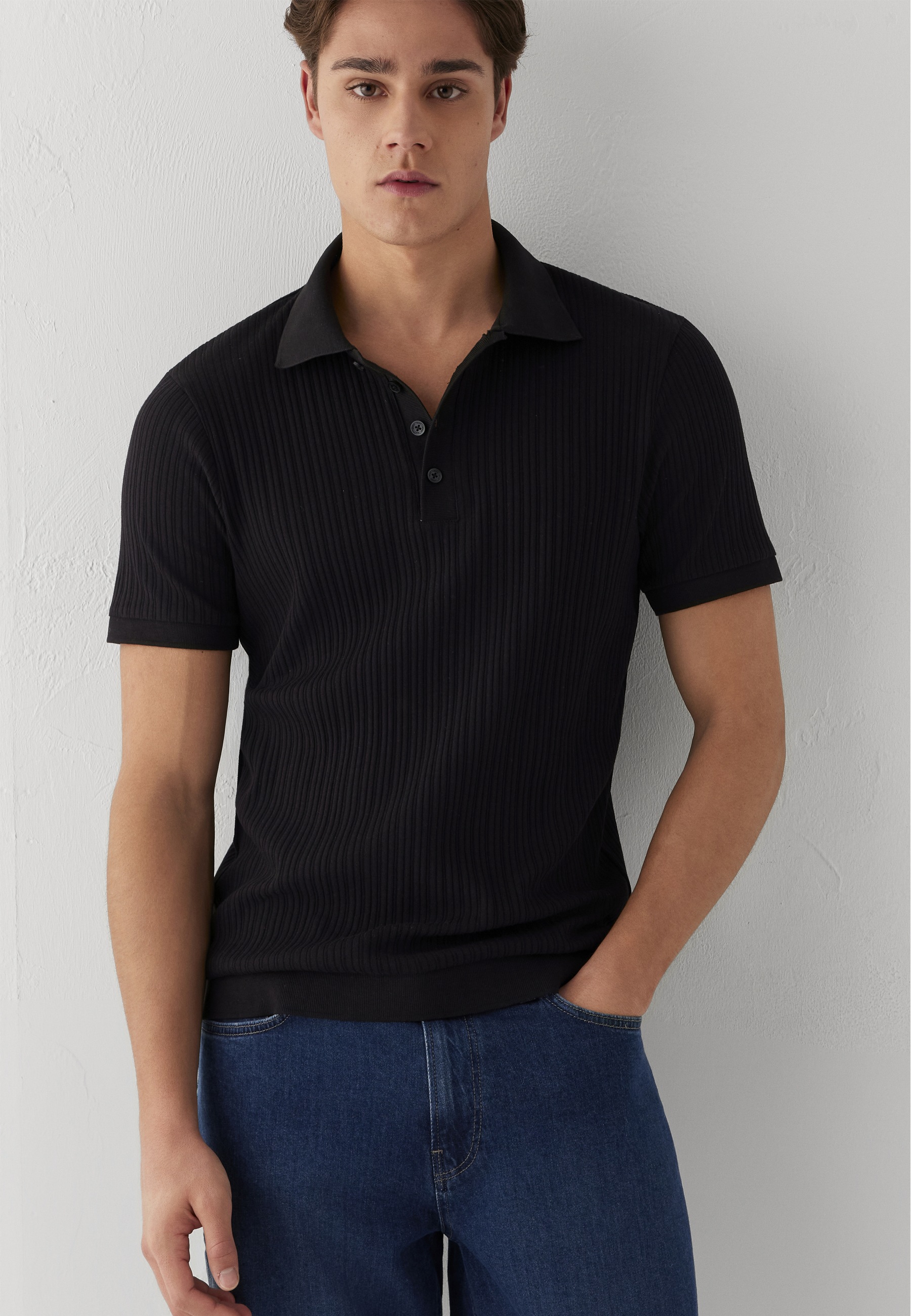 Mavi Poloshirt "POLO TEE" Premium Poloshirt mit Struktur