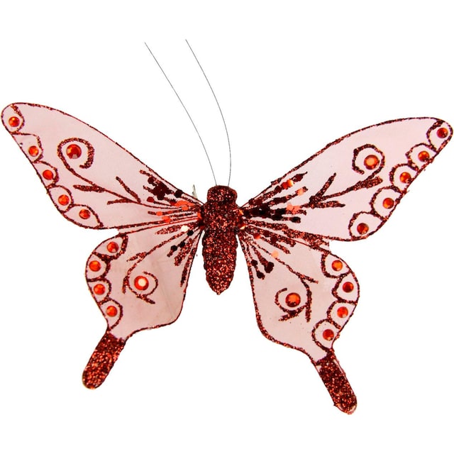 I.GE.A. Dekofigur »Deko-Schmetterling mit Clip«, (4er Set) bestellen | BAUR