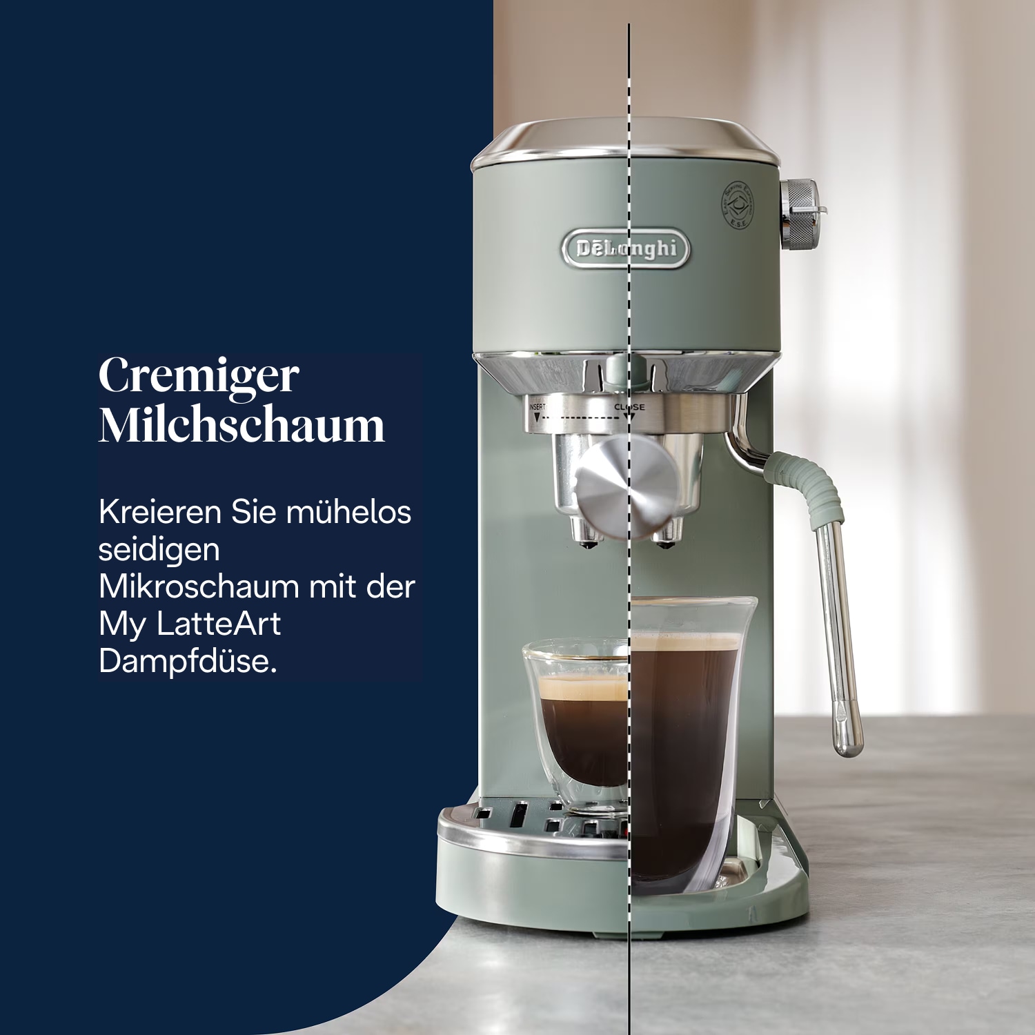 De'Longhi Espressomaschine »DEDICA DUO EC890.GR«