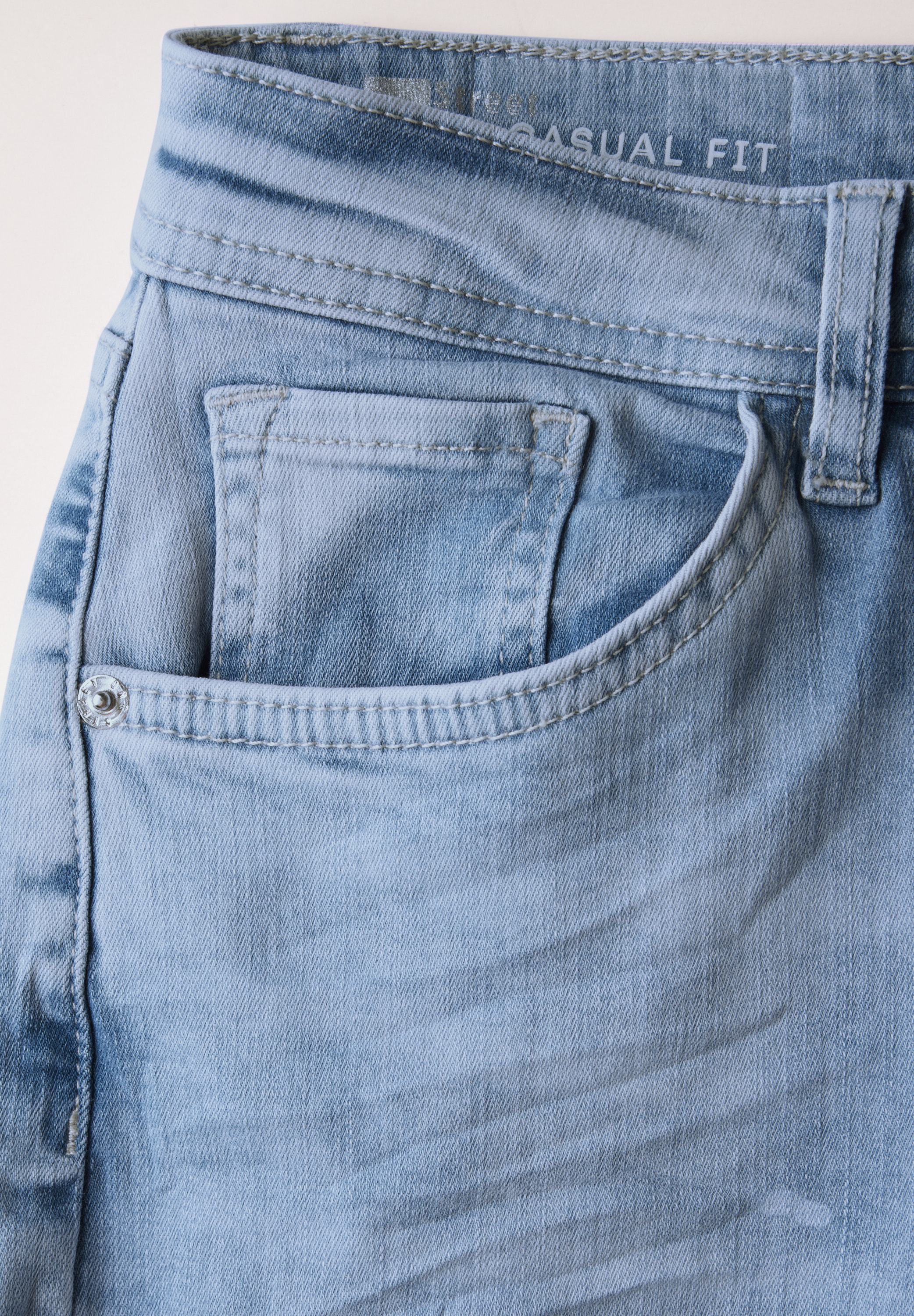 STREET ONE Comfort-fit-Jeans, High Waist