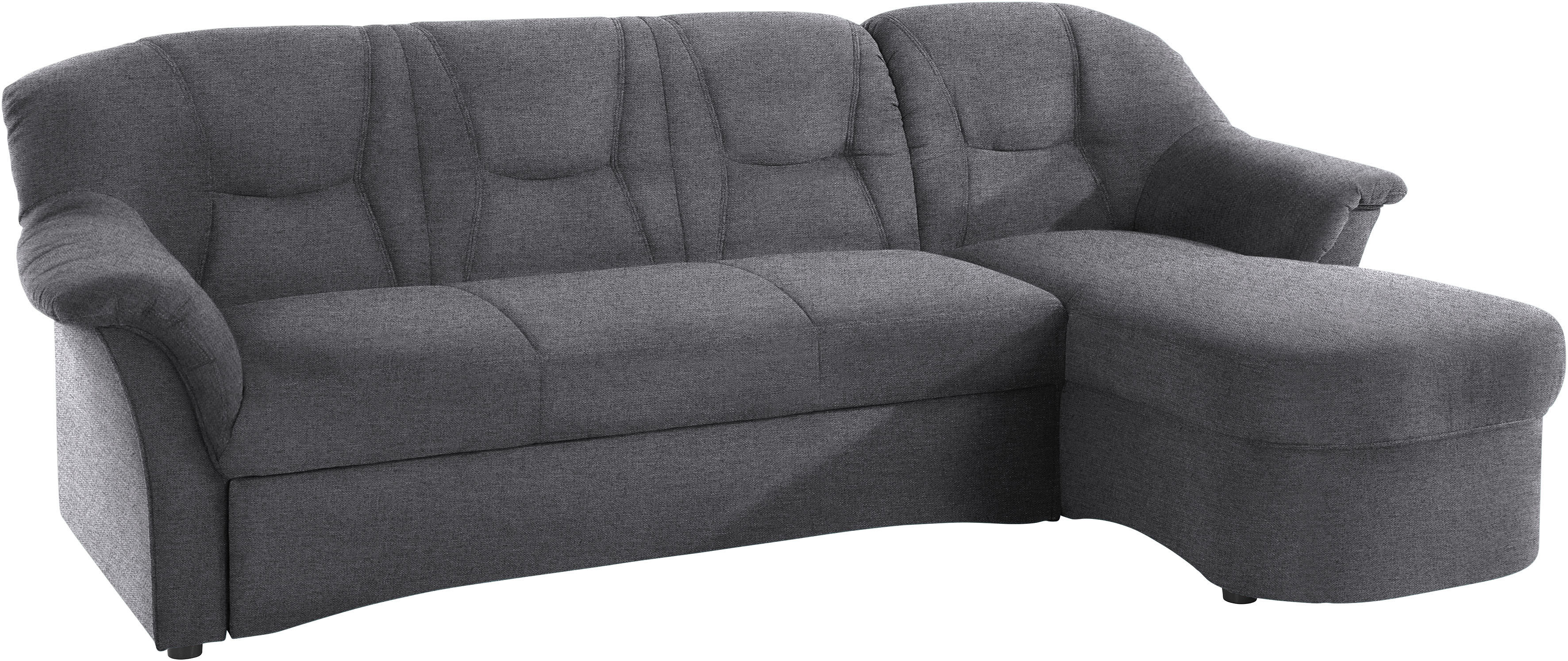 Thumbnail - DOMO collection Ecksofa "Sarafina zeitlos und komfortabel, optional mit Federkern, L-Form", wahlweise mit Bettfunktion
