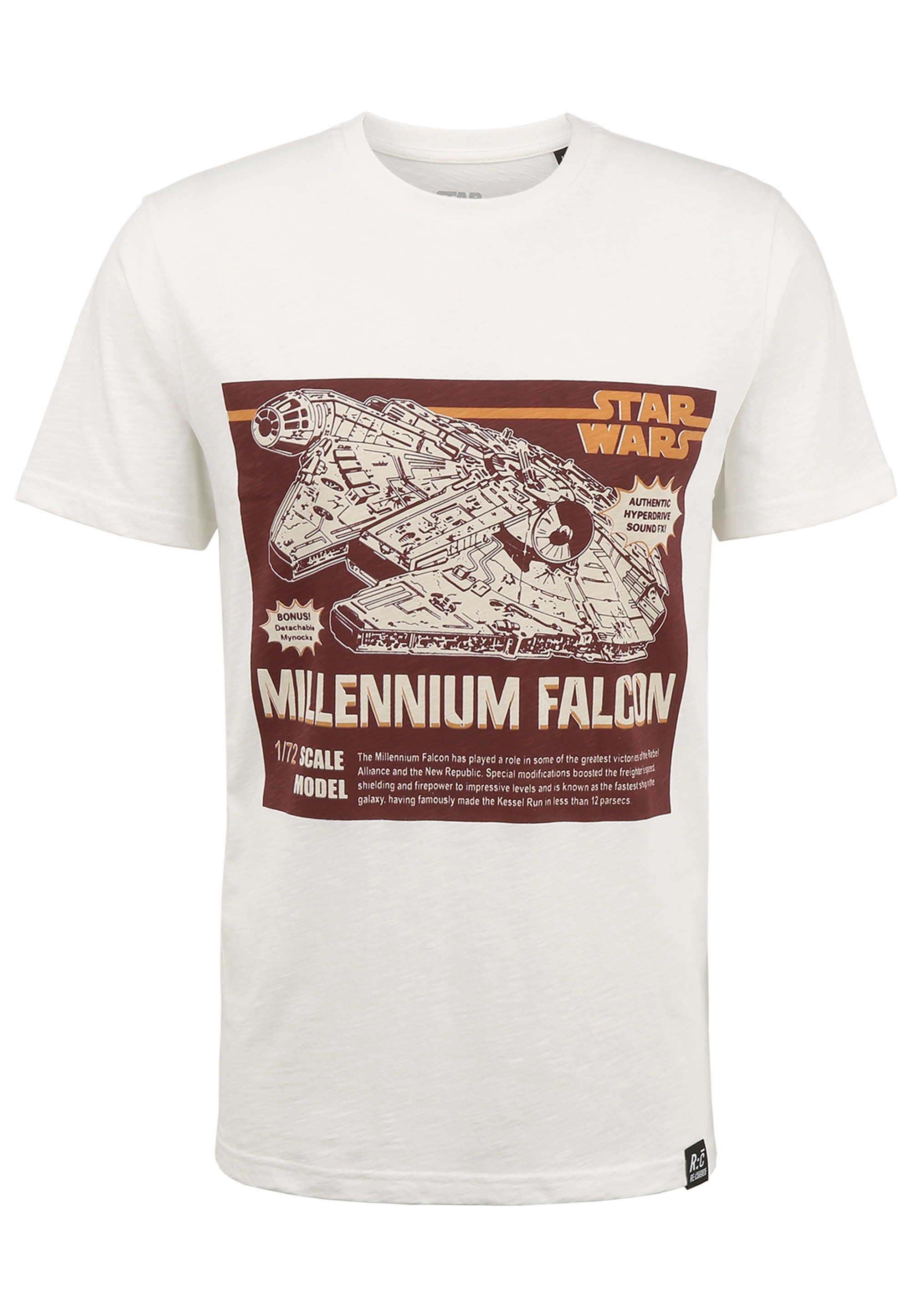 Recovered T-Shirt »Star Wars Millennium«, (1 tlg.), mit coolem Print
