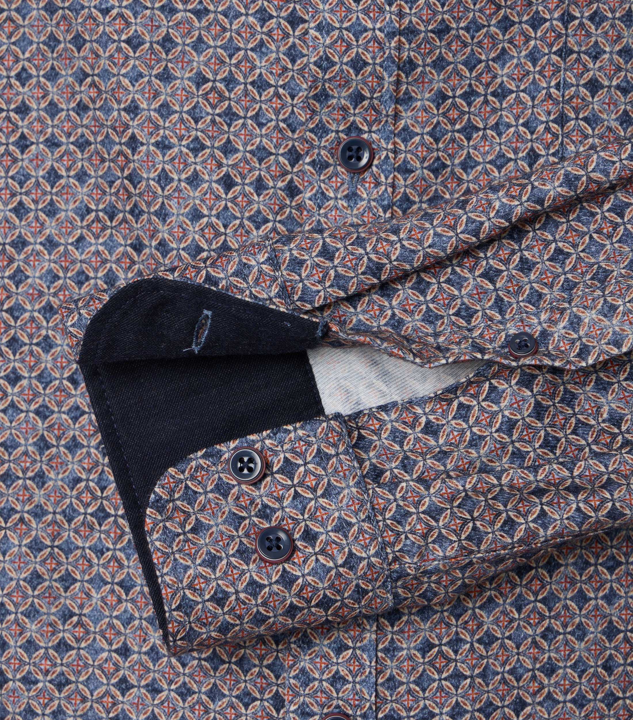 CASAMODA Flanellhemd »CASAMODA Flanellhemd Print«