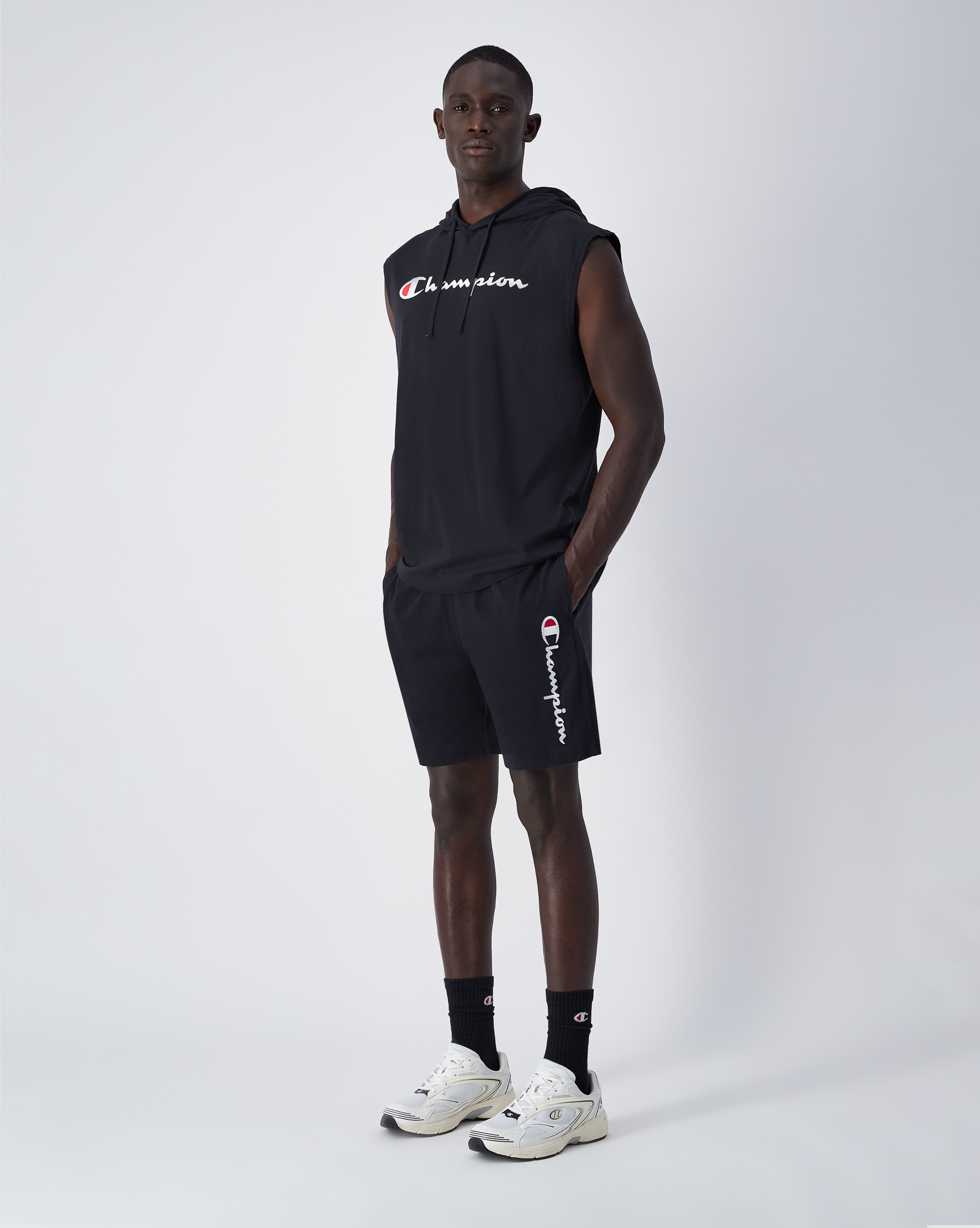 Champion Jerseyhose »ICONS Long Bermuda«