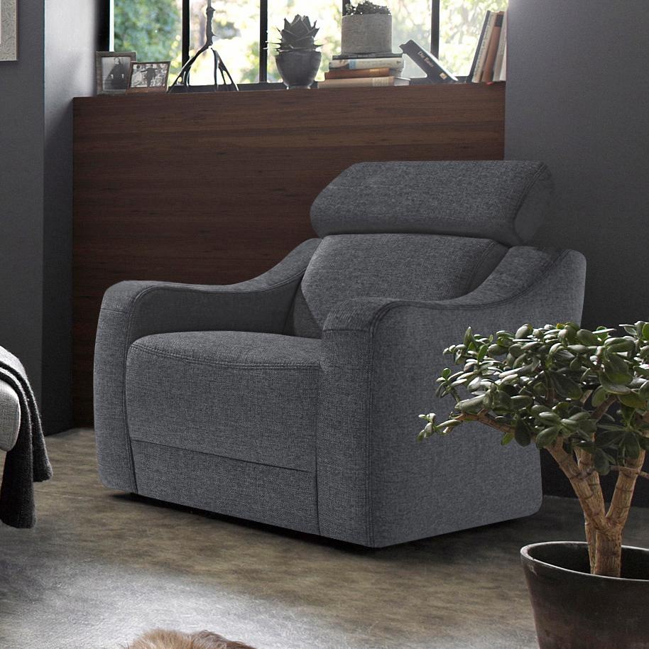 exxpo - sofa fashion Sessel »Happy«, inklusive Kopf- bzw. Rückenverstellung
