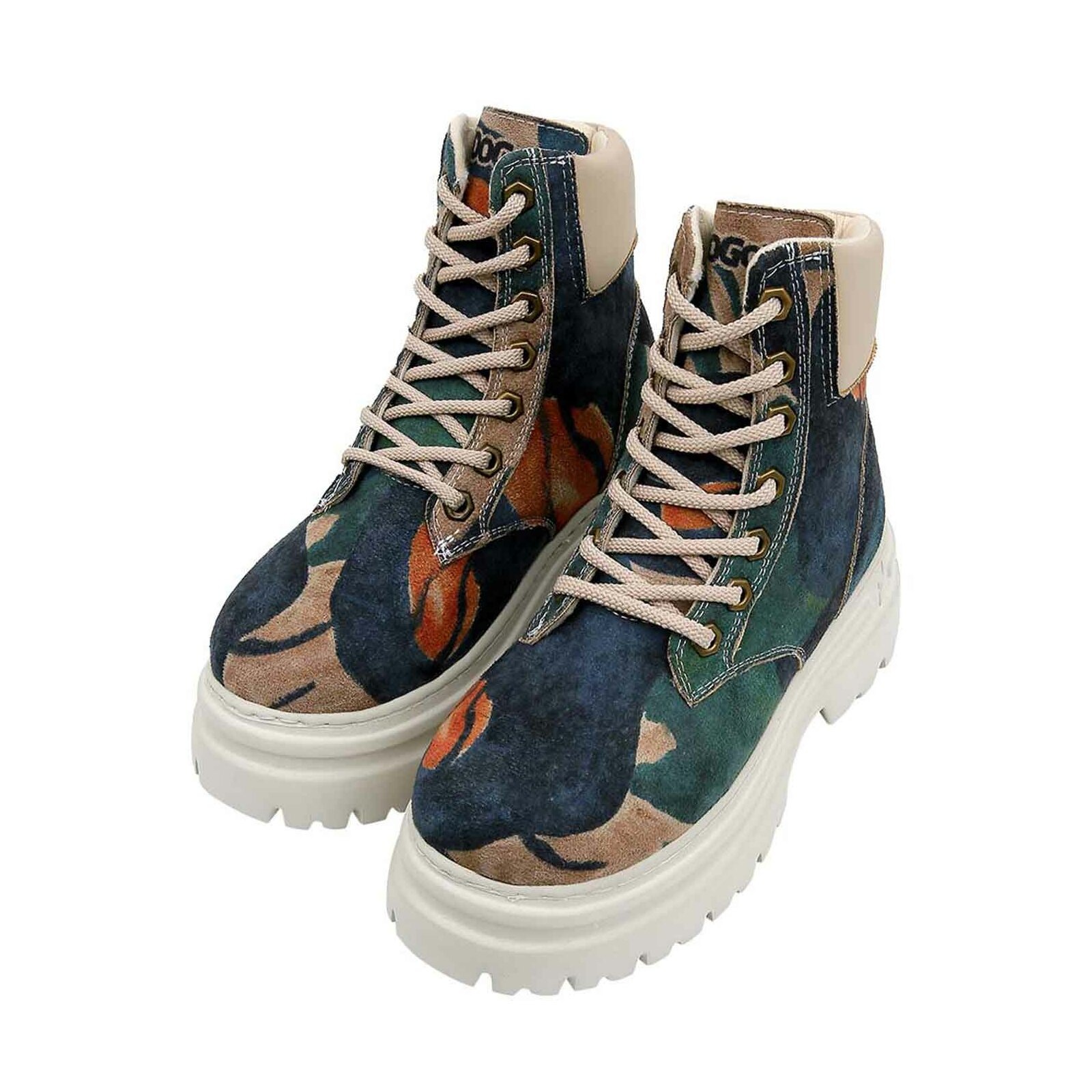 DOGO Schnürstiefelette "Nimble Petals Damen Boots / Female", Vegan günstig online kaufen